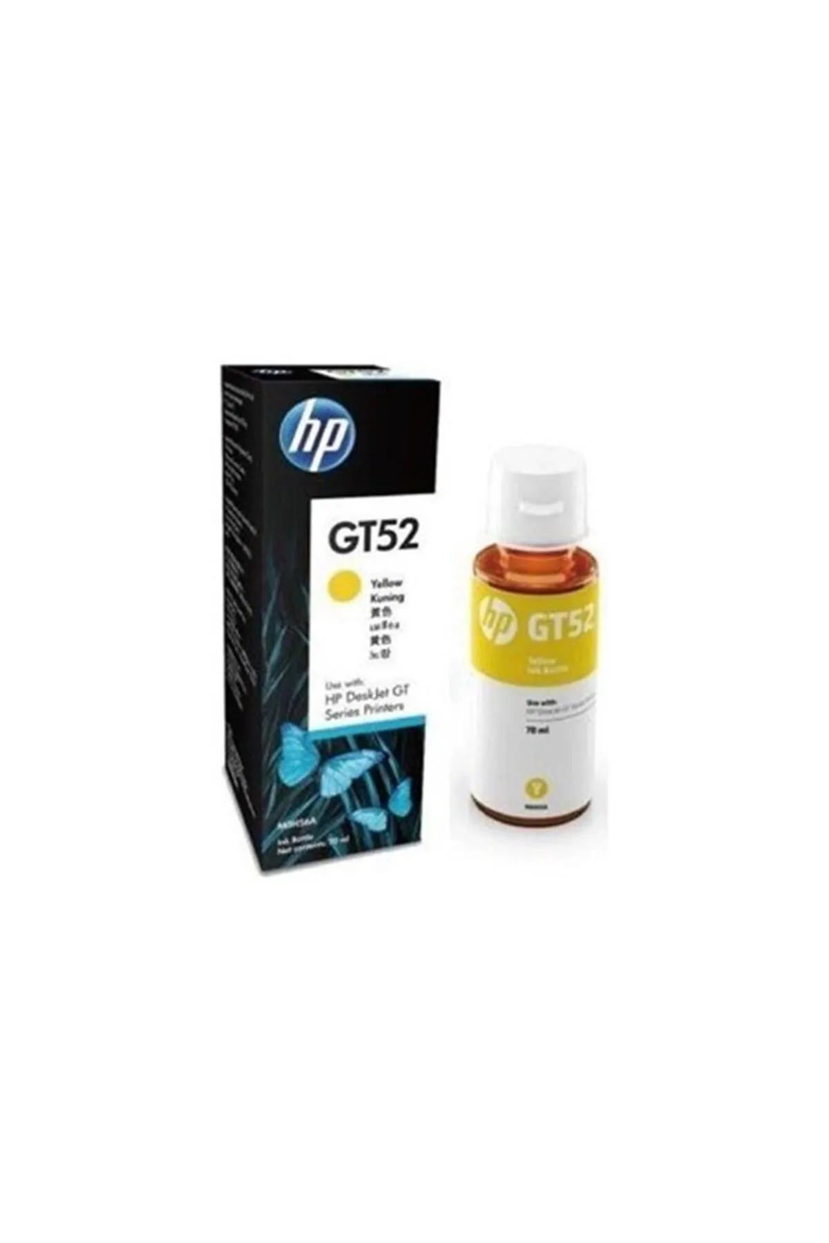 HP GT52 Yellow Sarı Mürekkep