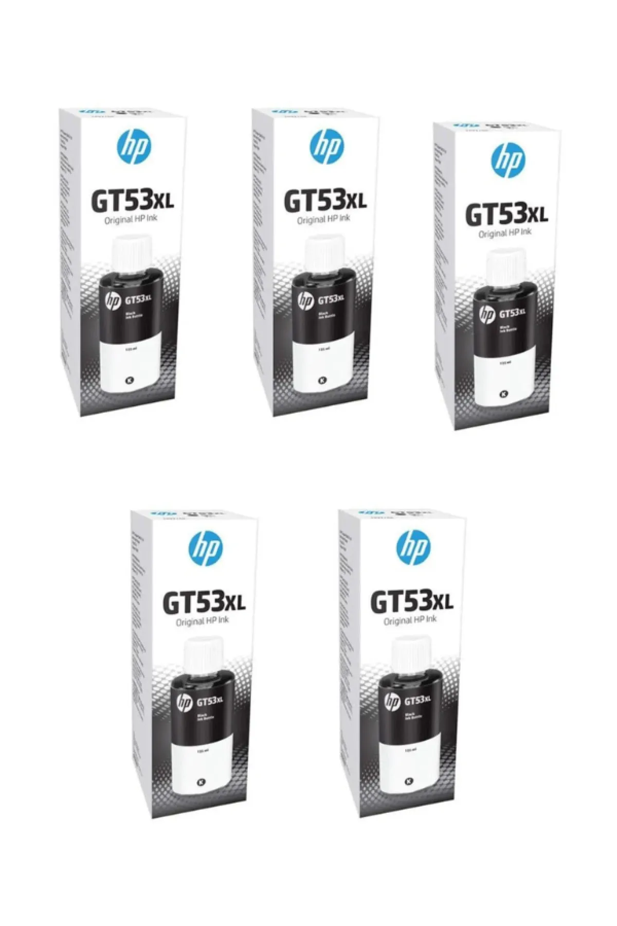 HP Gt53xl 2nd32a Orjinal 5'li Siyah Mürekkep