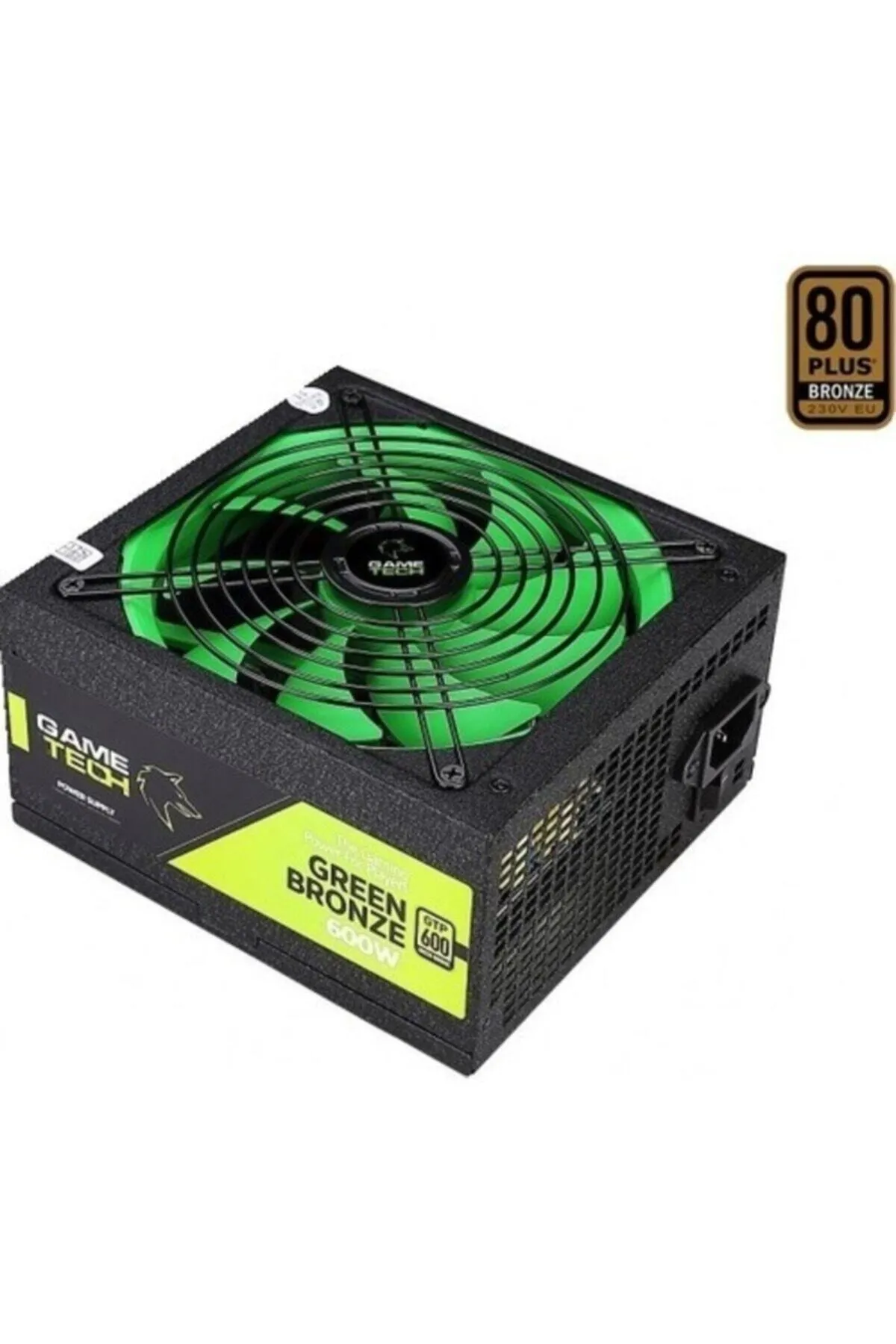 Gametech Gtp-600 600w 80+ Bronze Power Supply Pc Güç Kaynağı