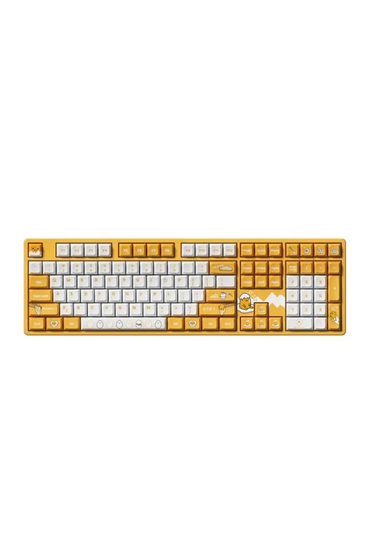 AKKO Gudetama 5108 SE RGB Kablosuz Hotswap Mekanik Gaming Klavye