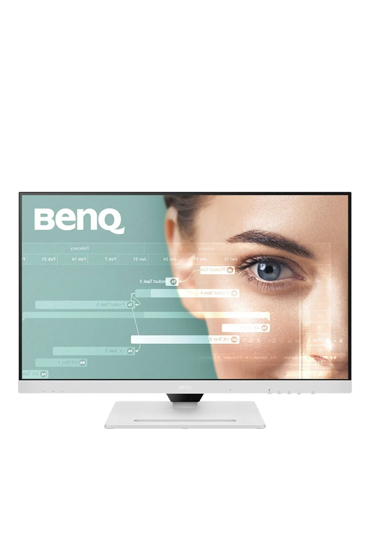 BenQ Gw2790qt 27'' Ips 2k Qhd Usb-c Usb A Hdmı Dp Daisy Chain Pivot Eye Care Beyaz Monitör