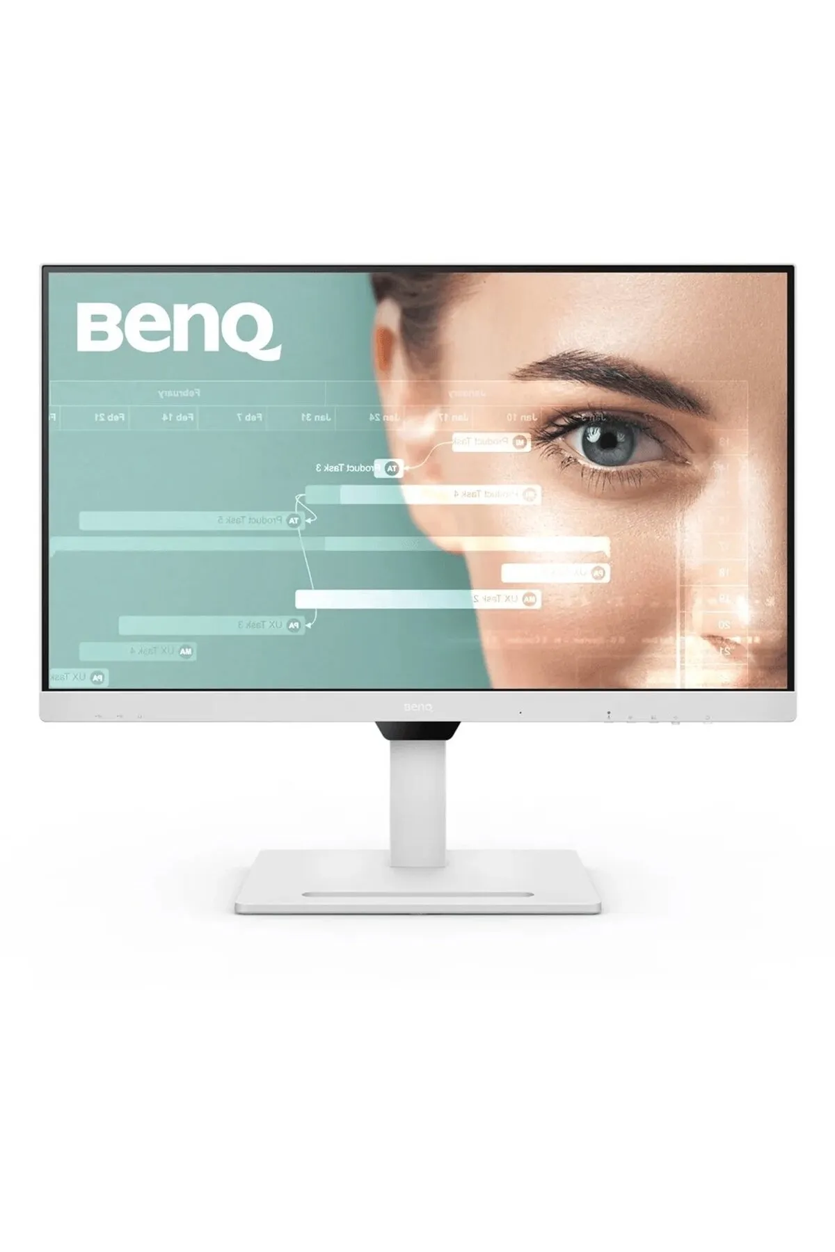 BenQ Gw2790qt 27'' Ips 2k Qhd Usb-c Usb A Hdmı Dp Daisy Chain Pivot Eye Care Beyaz Monitör