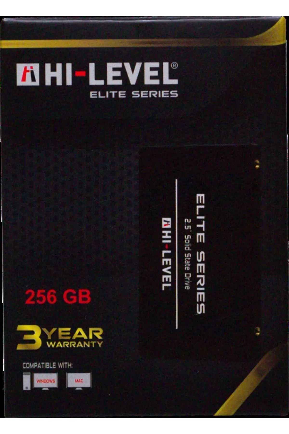 Hedef Market Hı-level 256gb 2.5" Sata3 Ssd (560MB-540MB/S) Hlv-ssd30elt/256g