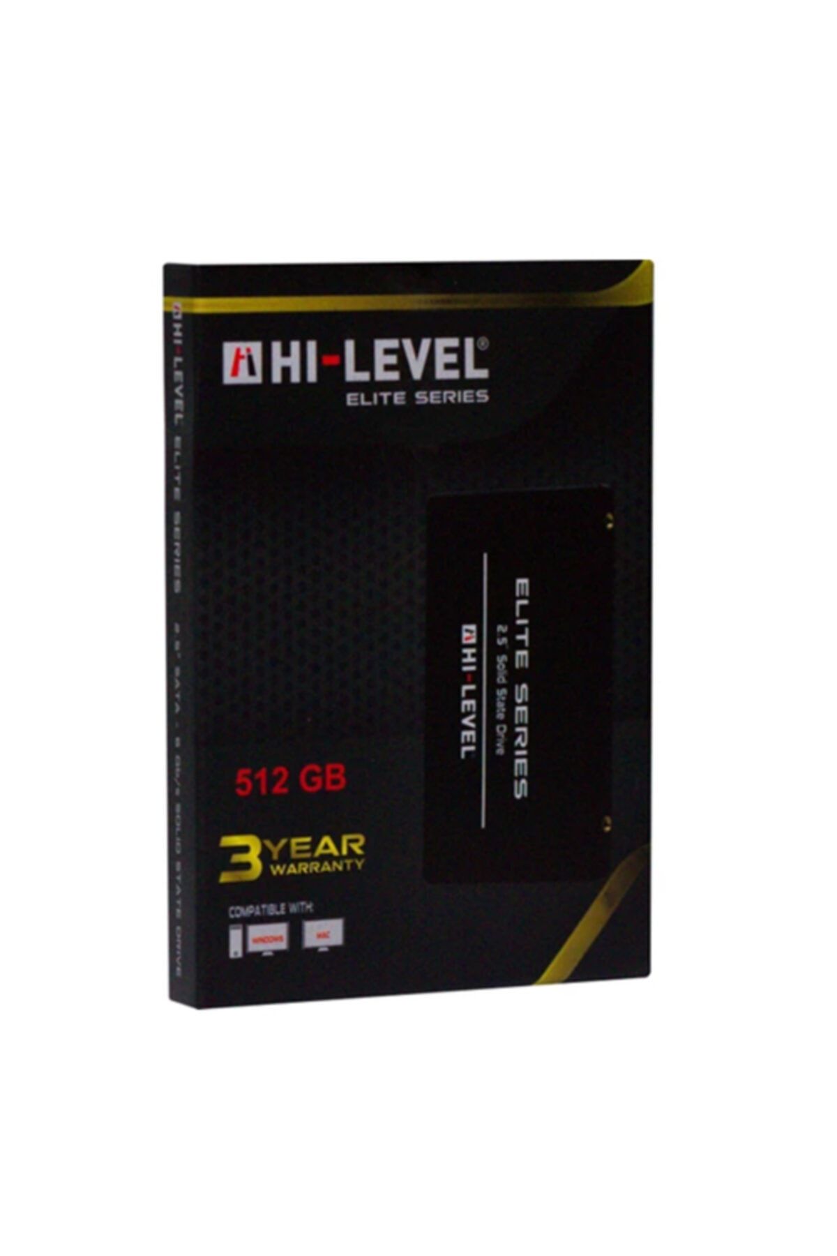 Hi-Level Hı-level Elite Serisi 2.5 512gb Ssd Sata3 560/540 Hlv-ssd30elt/512g