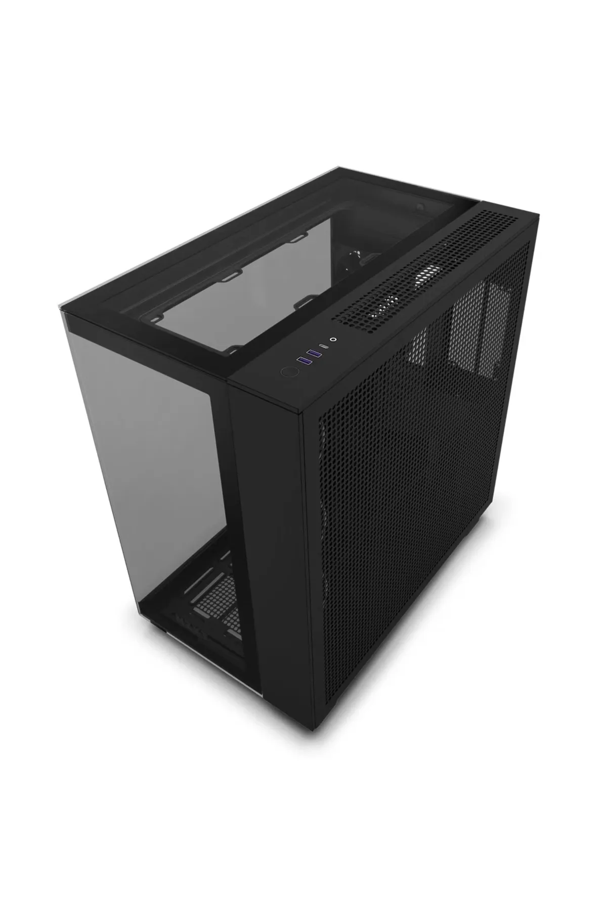 NZXT H Series H9 Elite Edition Cm-h91eb-01 Temperli Cam Siyah Mid Tower Gaming (OYUNCU) Kasa