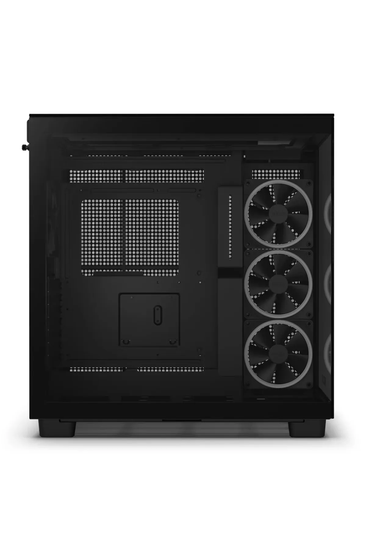 NZXT H Series H9 Elite Edition Cm-h91eb-01 Temperli Cam Siyah Mid Tower Gaming (OYUNCU) Kasa