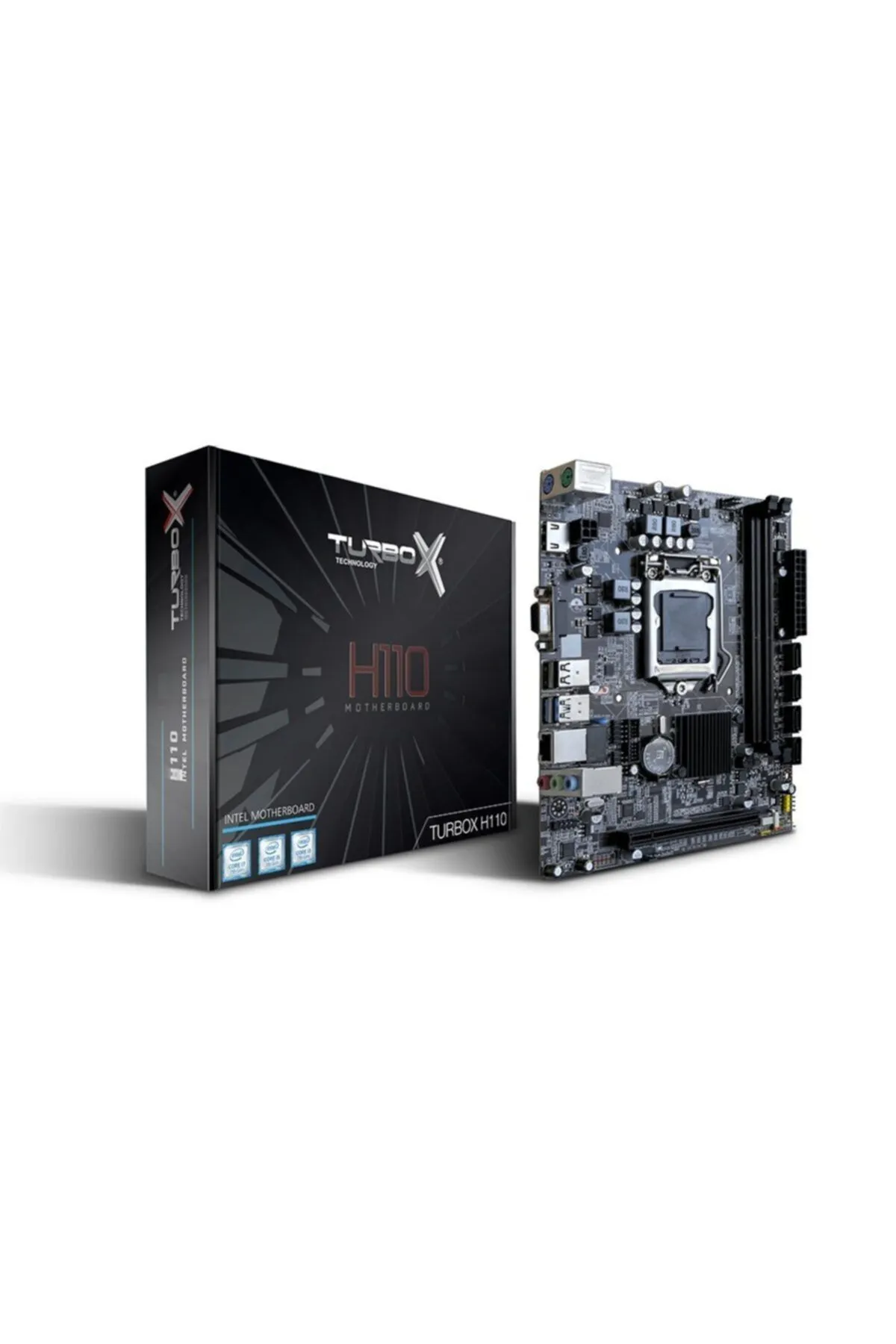 Turbox H110 6. Ve 7. Nesil Intel Soket Lga1151 Hdmı Vga Ddr4 Anakart