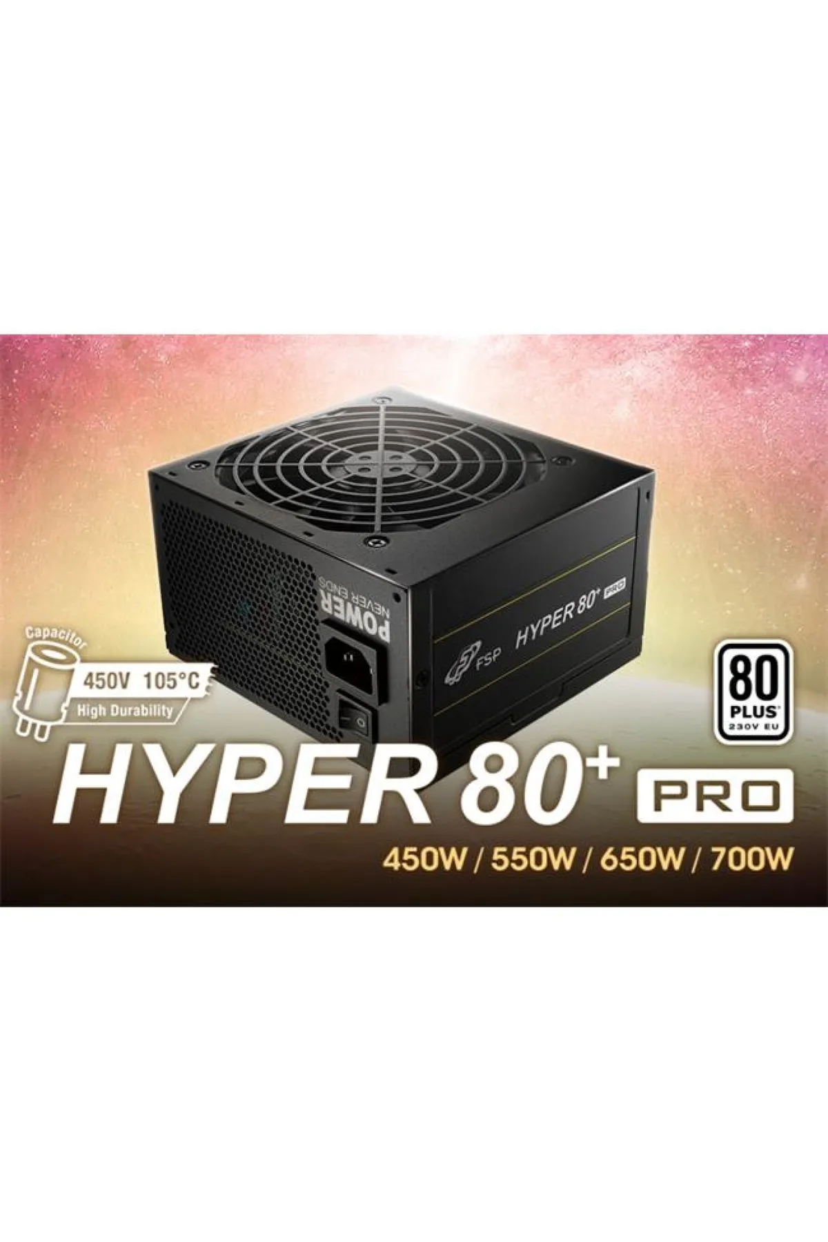 FSP H3-650 Hyper 80 Bronze Pro 12cm Psu 650w