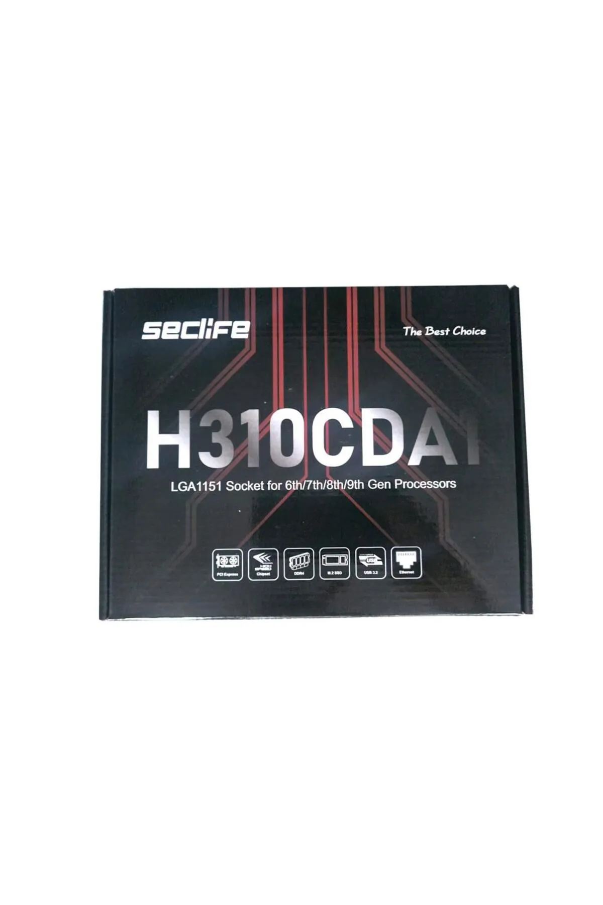 Seclife H310cda1 (B250) 6/7/8/9th M.2 Ddr4 1151pın Hdmı / Vga