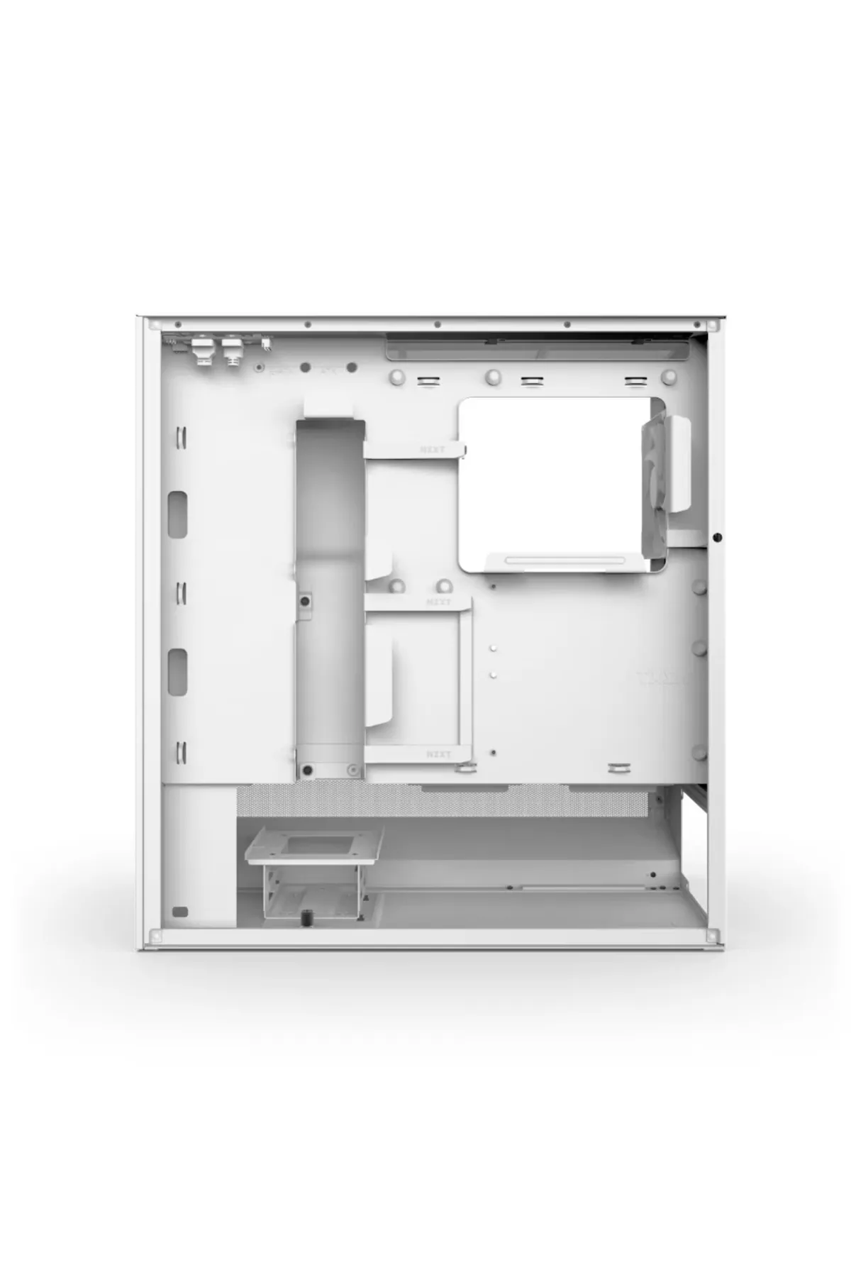 NZXT H5 Flow (2024) Beyaz Rgb Temperli Cam Usb 3.2 Atx Mid Tower Kasa