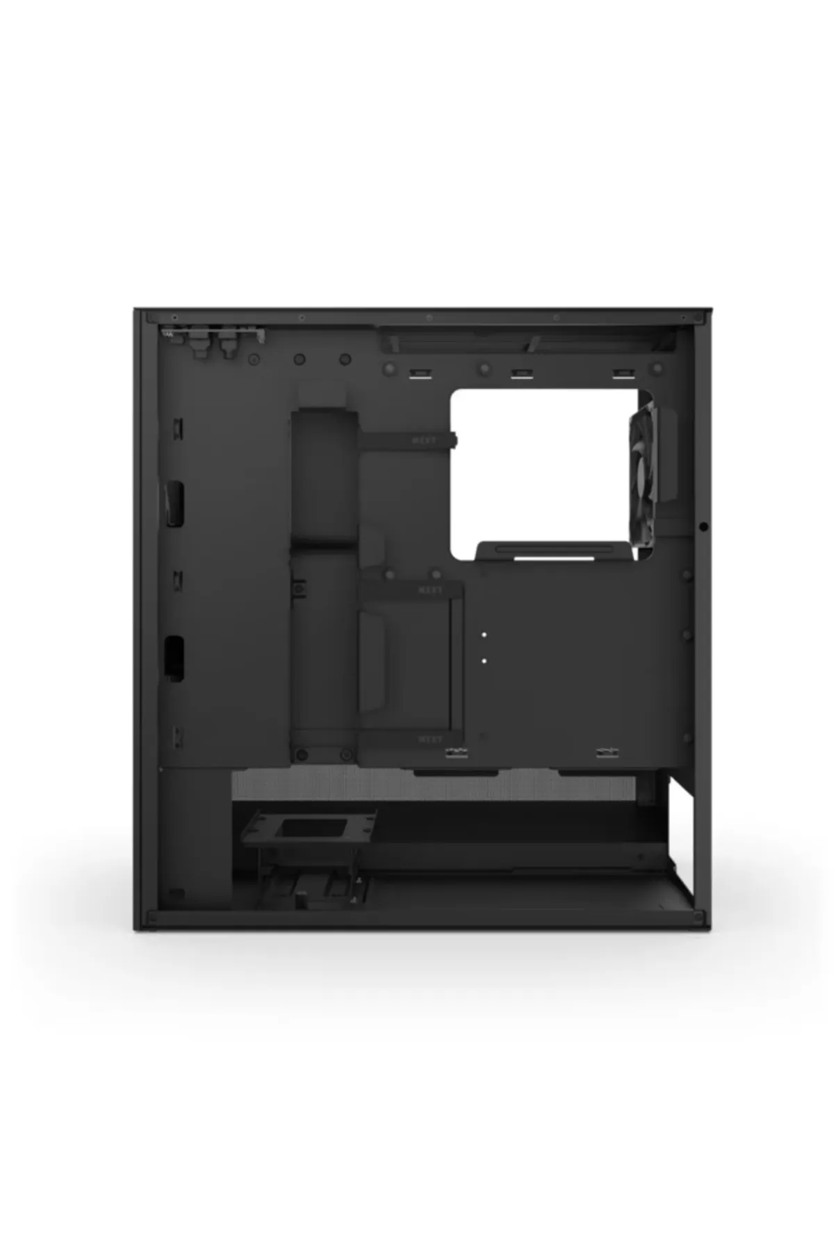 NZXT H5 Flow Edition Siyah Temperli Cam Usb 3.2 Usb-c Atx Mid Tower Kasa