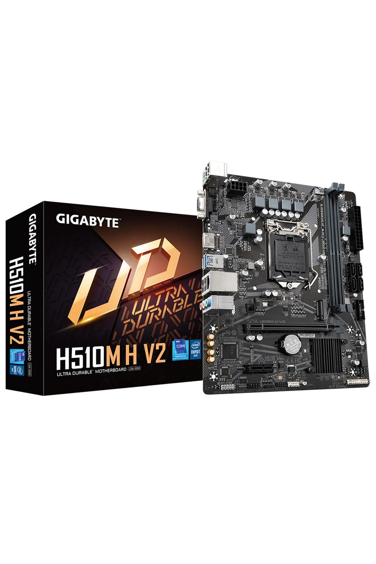 Gigabyte H510m H V2 Hdmı Vga M.2 Matx 1200p