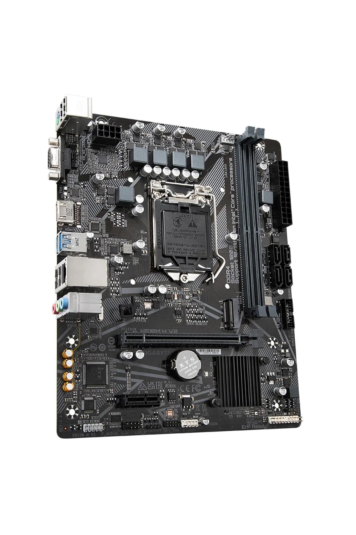 Gigabyte H510m H V2 Hdmı Vga M.2 Matx 1200p