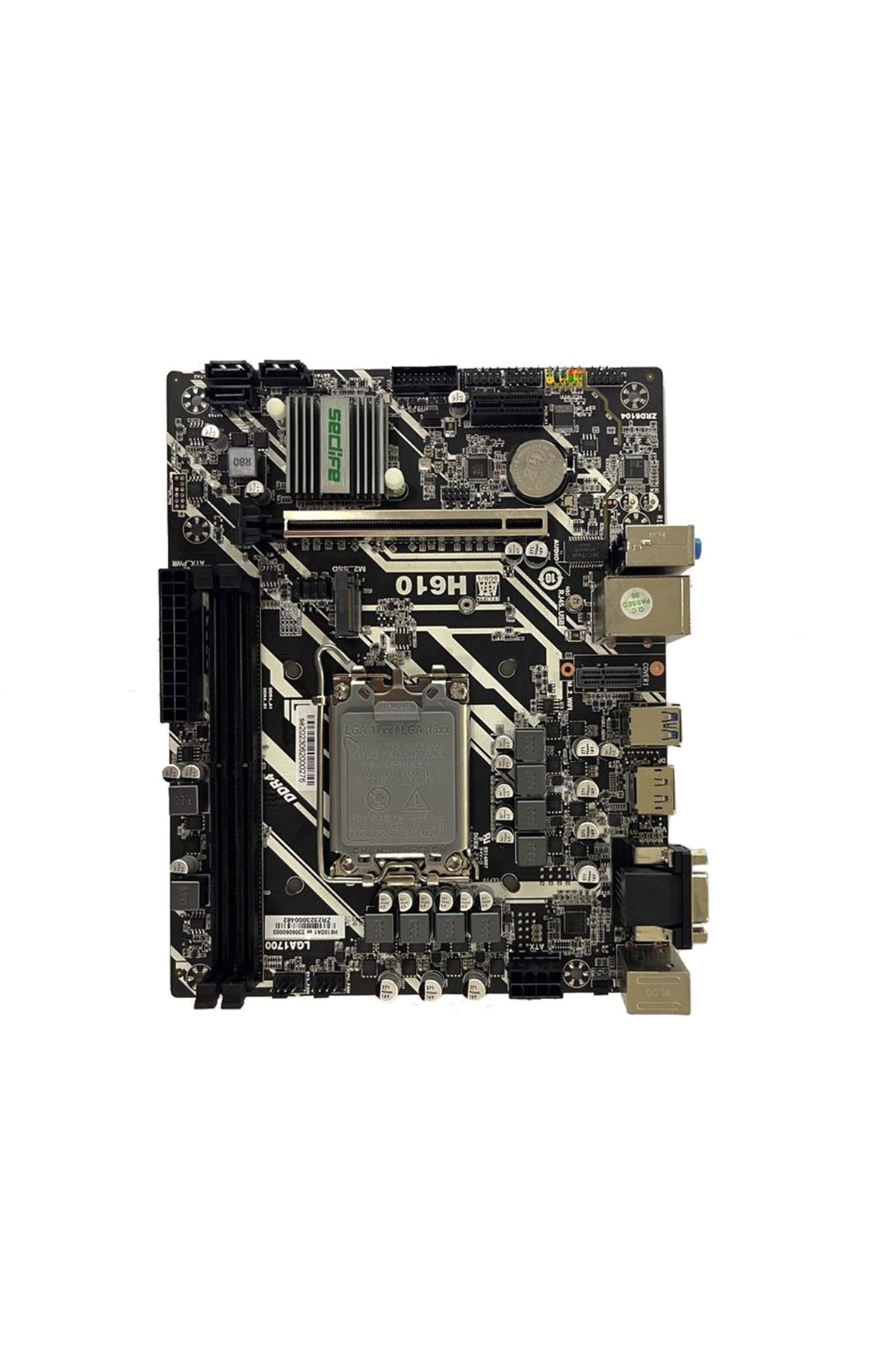 Seclife H610DA1 Intel LGA1700 Ddr4 Matx 1700P Anakart