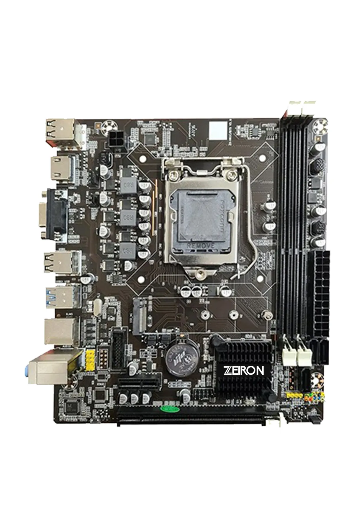 Zeiron H61DA Intel 1600MHz DDR3 LGA1155 Pin M.2 Destekli mATX Anakart