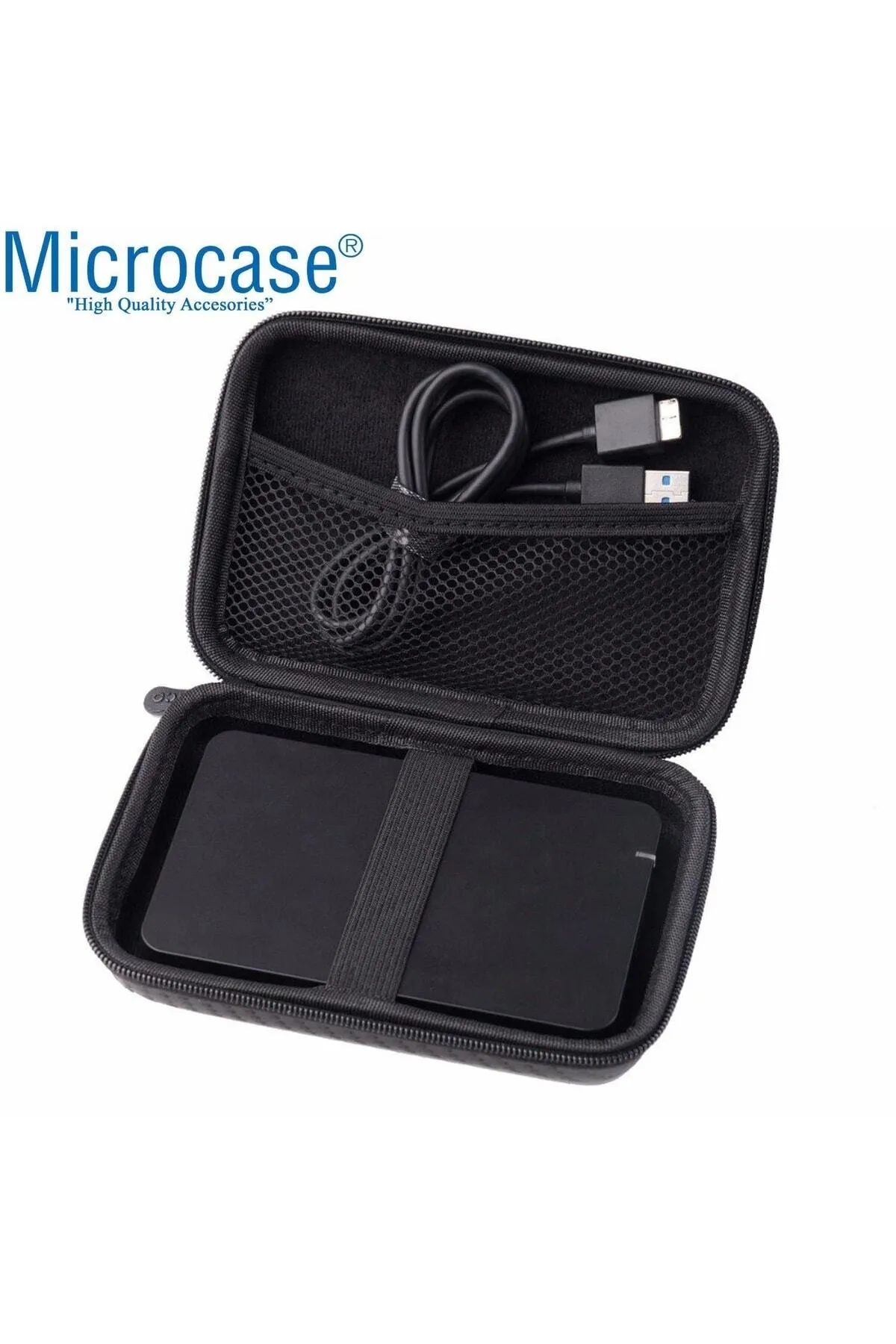 Microcase Hard Disk Usb Bellek Hafıza Kartı Vb Taşıma Çantası 2.5 Inch - Al2783