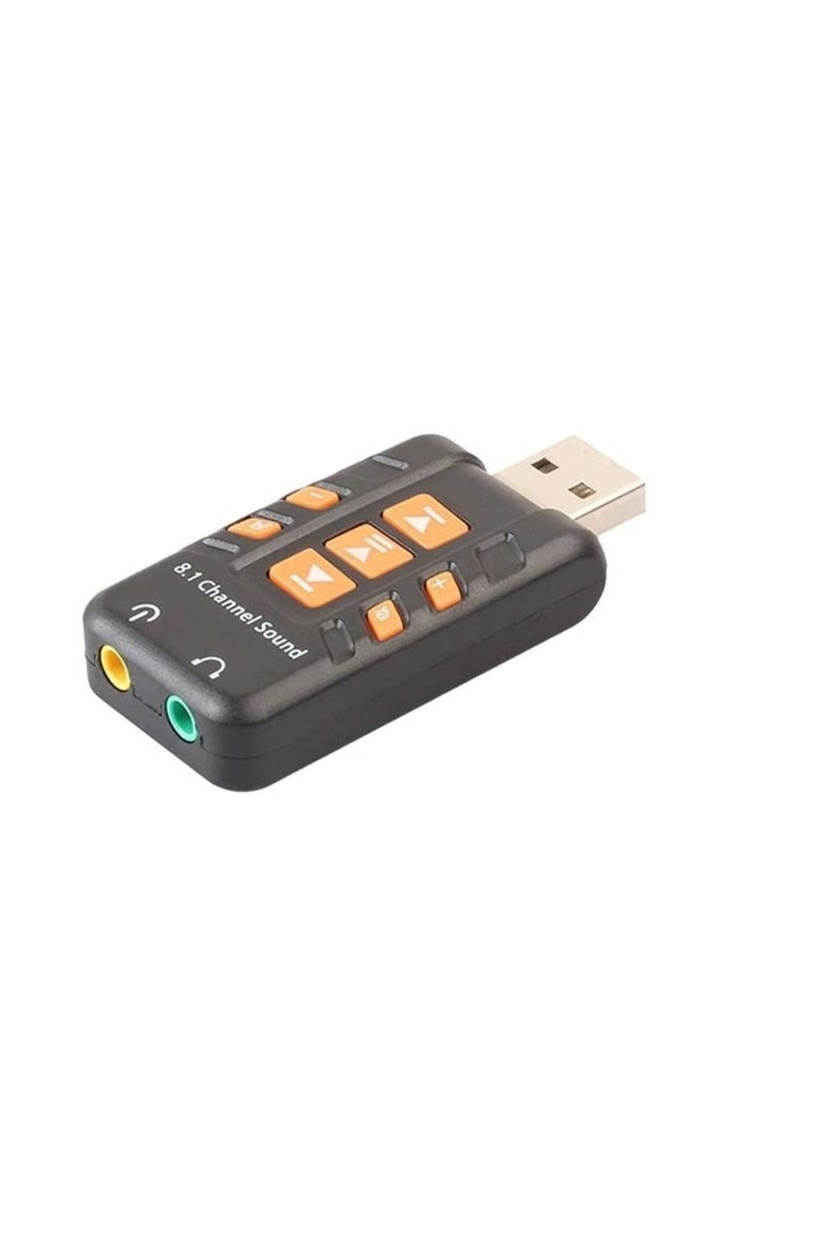 Temiz Pazar Harici 8.1 Kanal Usb Çevirici 3.5mm Mikrofonlu Ses Kartı