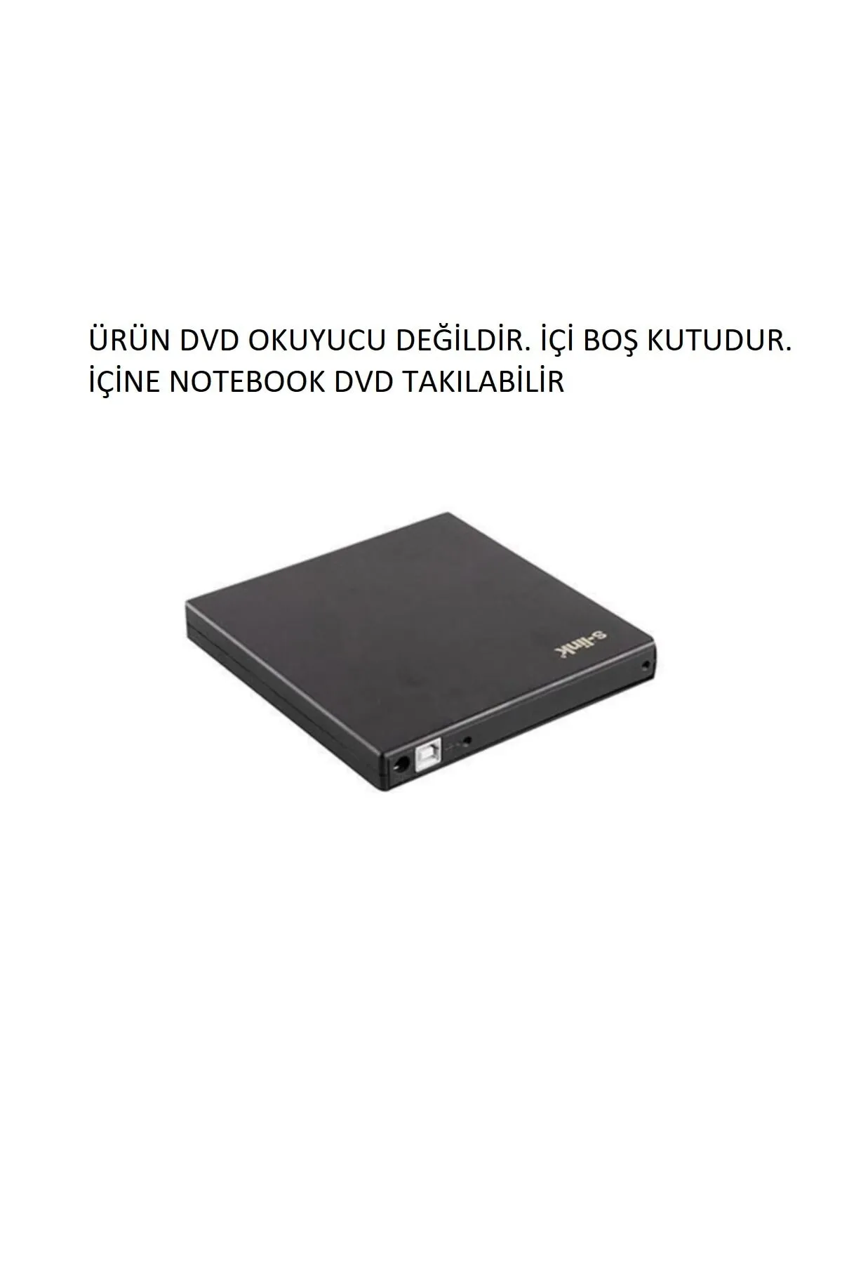 S-link Harici Usb Sata Dvdrw Siyah Kutu Sl-s105