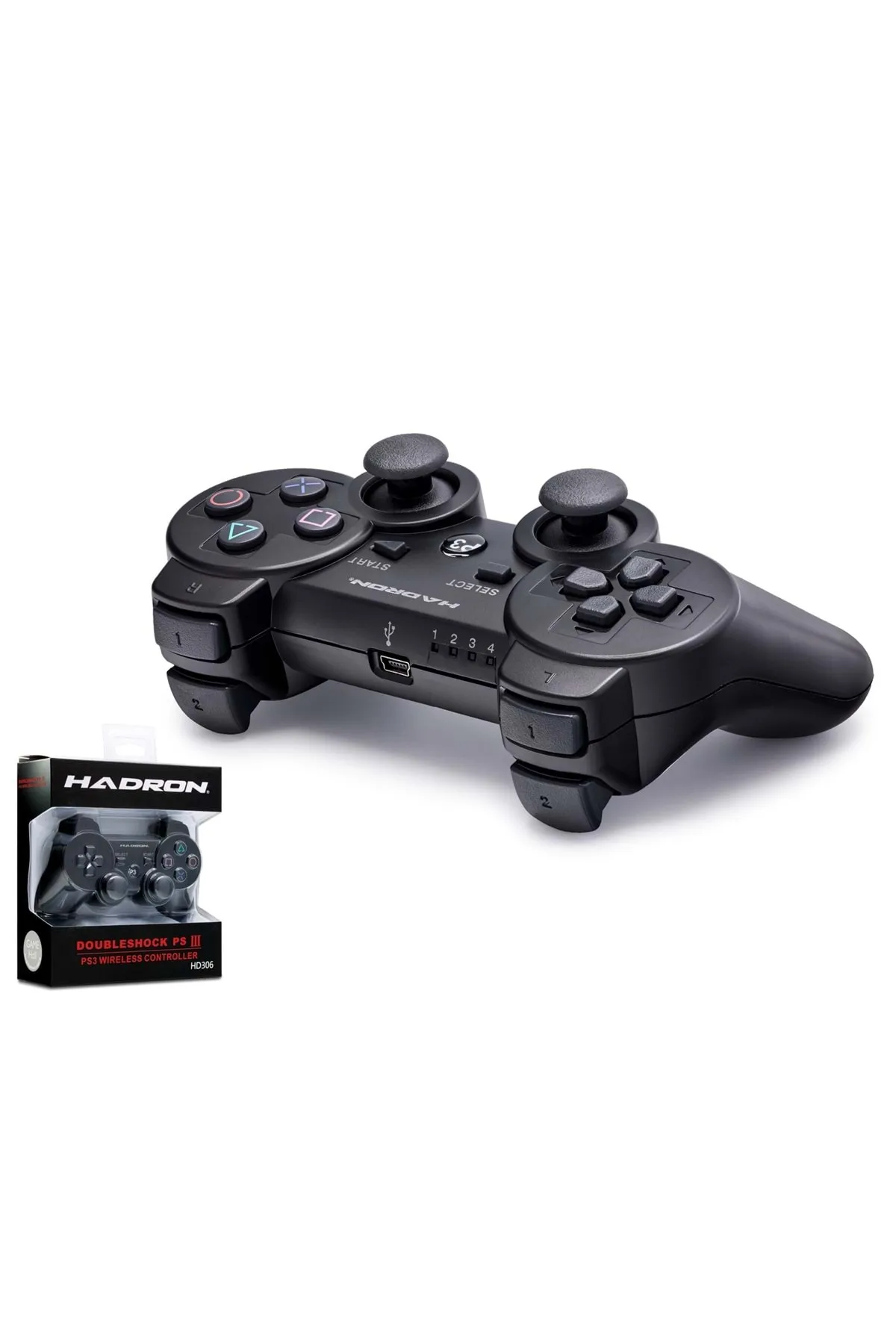 Hadron Hd-306 Ps3 Uyumlu Kablosuz Oyun Kolu- Gamepad- Joystick- Siyah