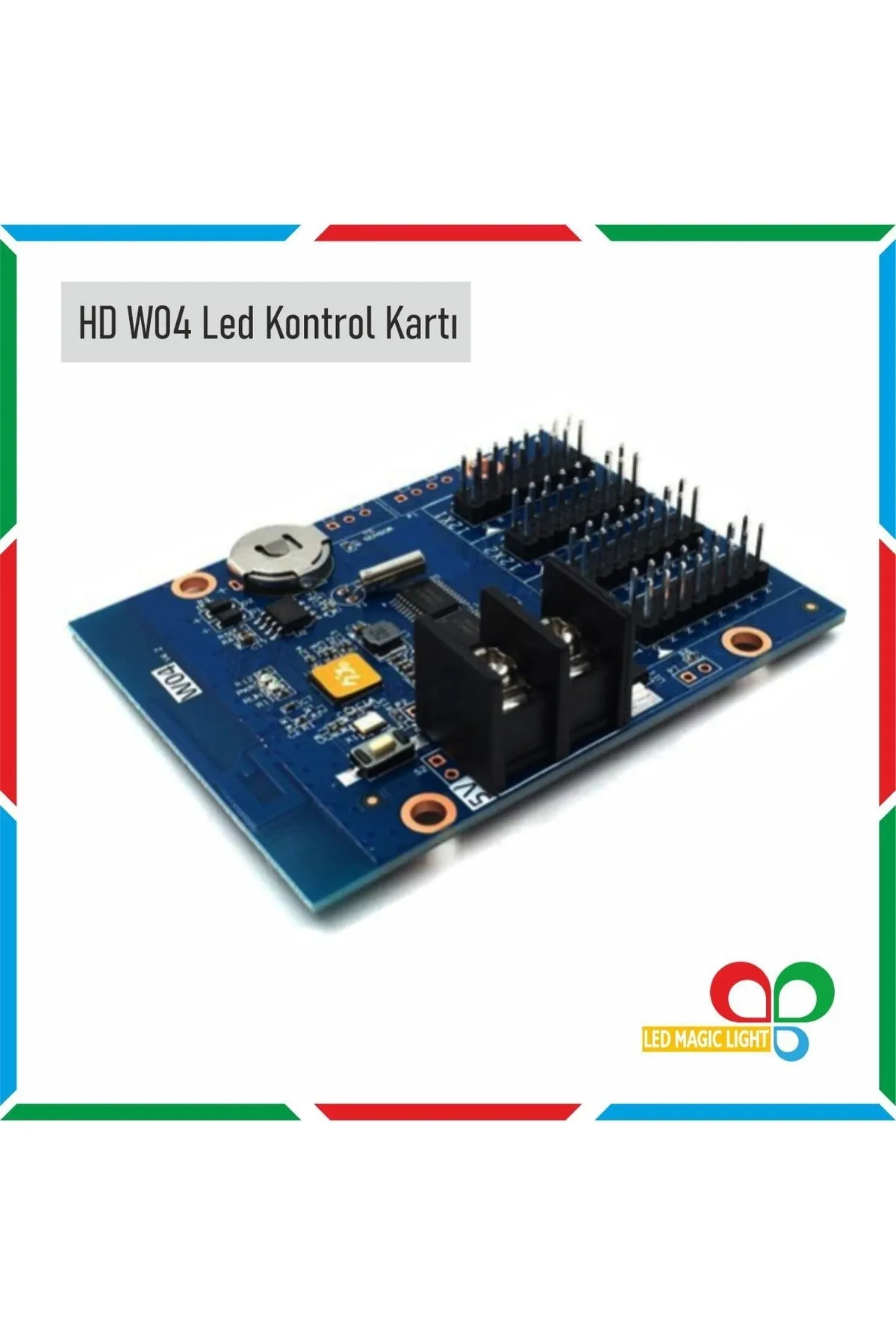 LED MAGIC LIGHT Hd W04 Wifi Tek Renk Led Panel Kontrol Kartı