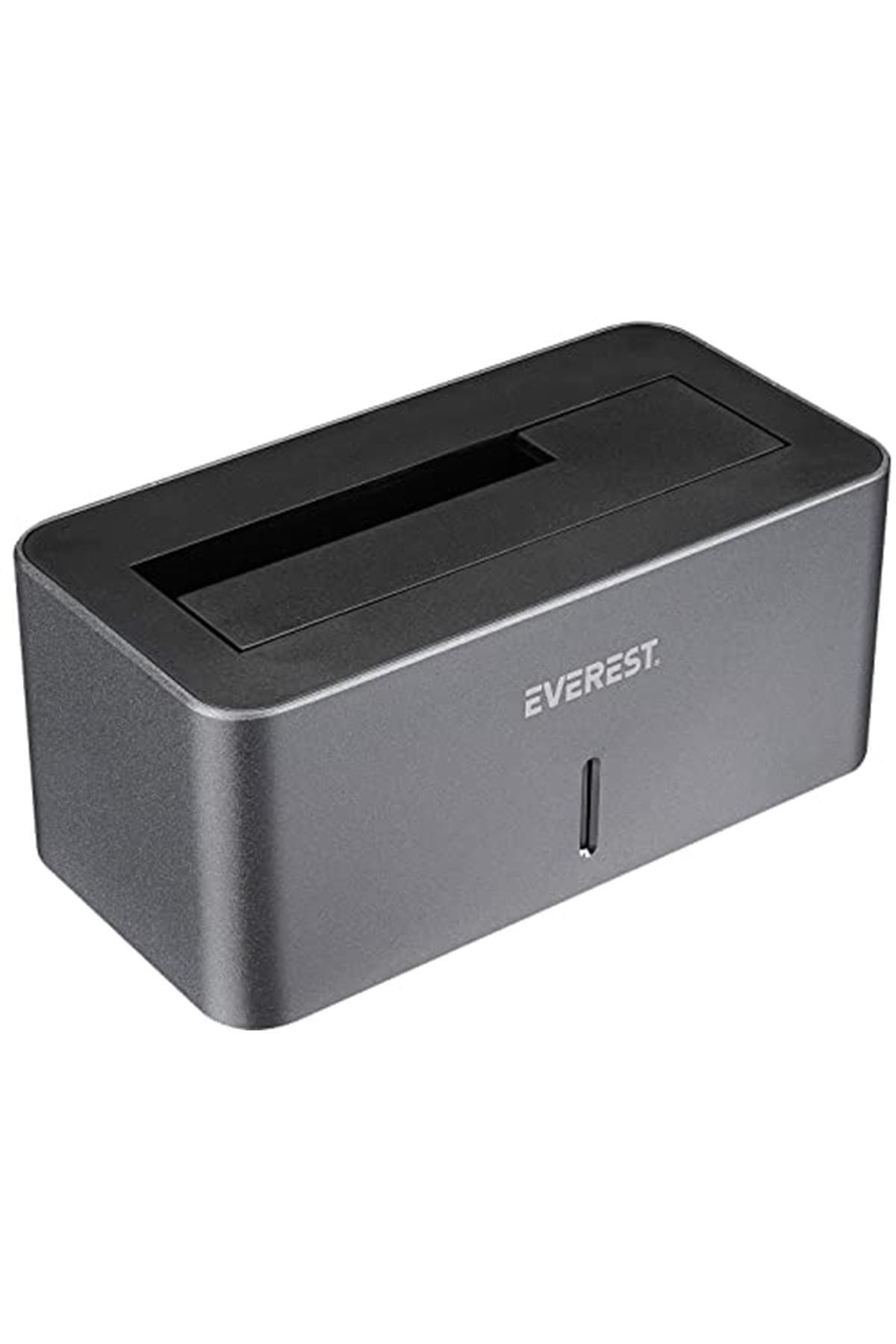 Everest Hd3-530 2.5''/3.5'' Usb3.0 6gbps/uasp 4tb/6tb/8tb Docking Harddisk Kutusu