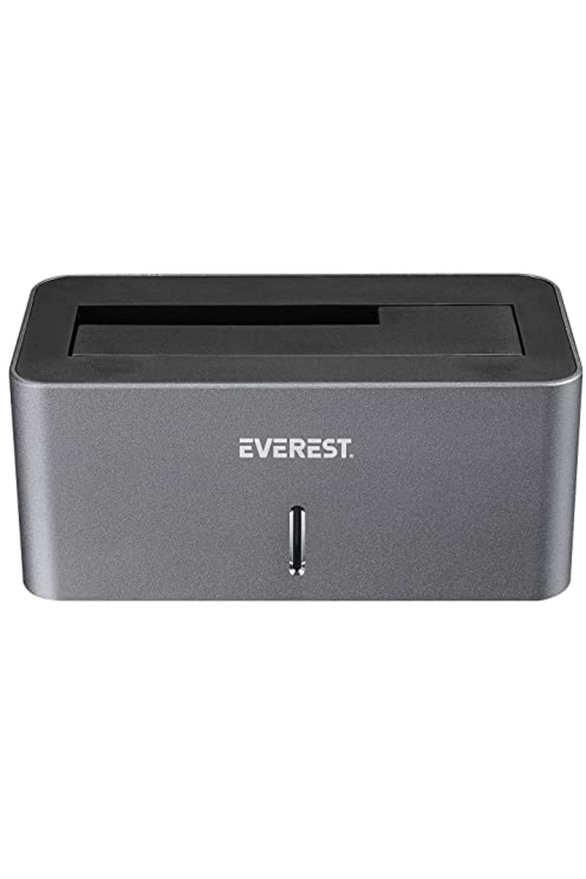 Everest Hd3-530 2.5''/3.5'' Usb3.0 6gbps/uasp 4tb/6tb/8tb Docking Harddisk Kutusu