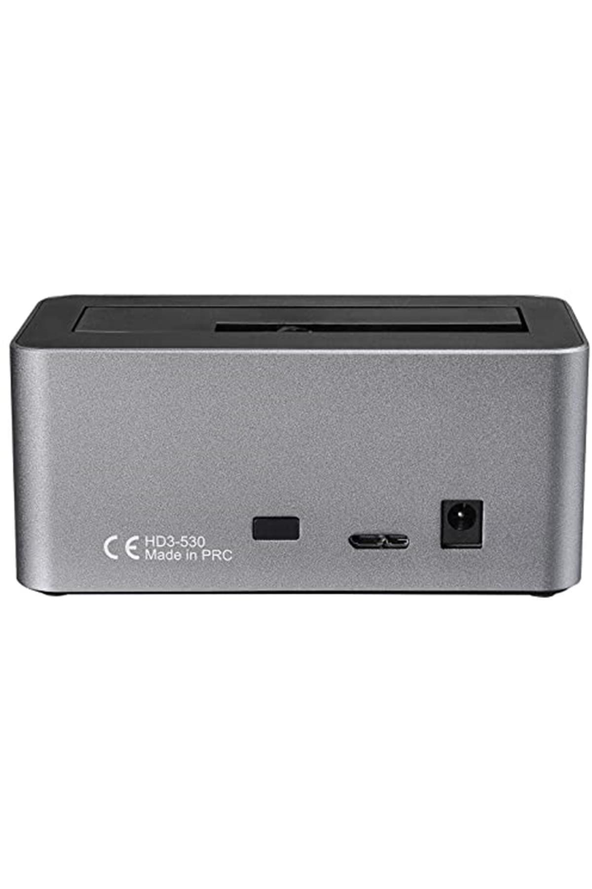 Everest Hd3-530 2.5''/3.5'' Usb3.0 6gbps/uasp 4tb/6tb/8tb Docking Harddisk Kutusu