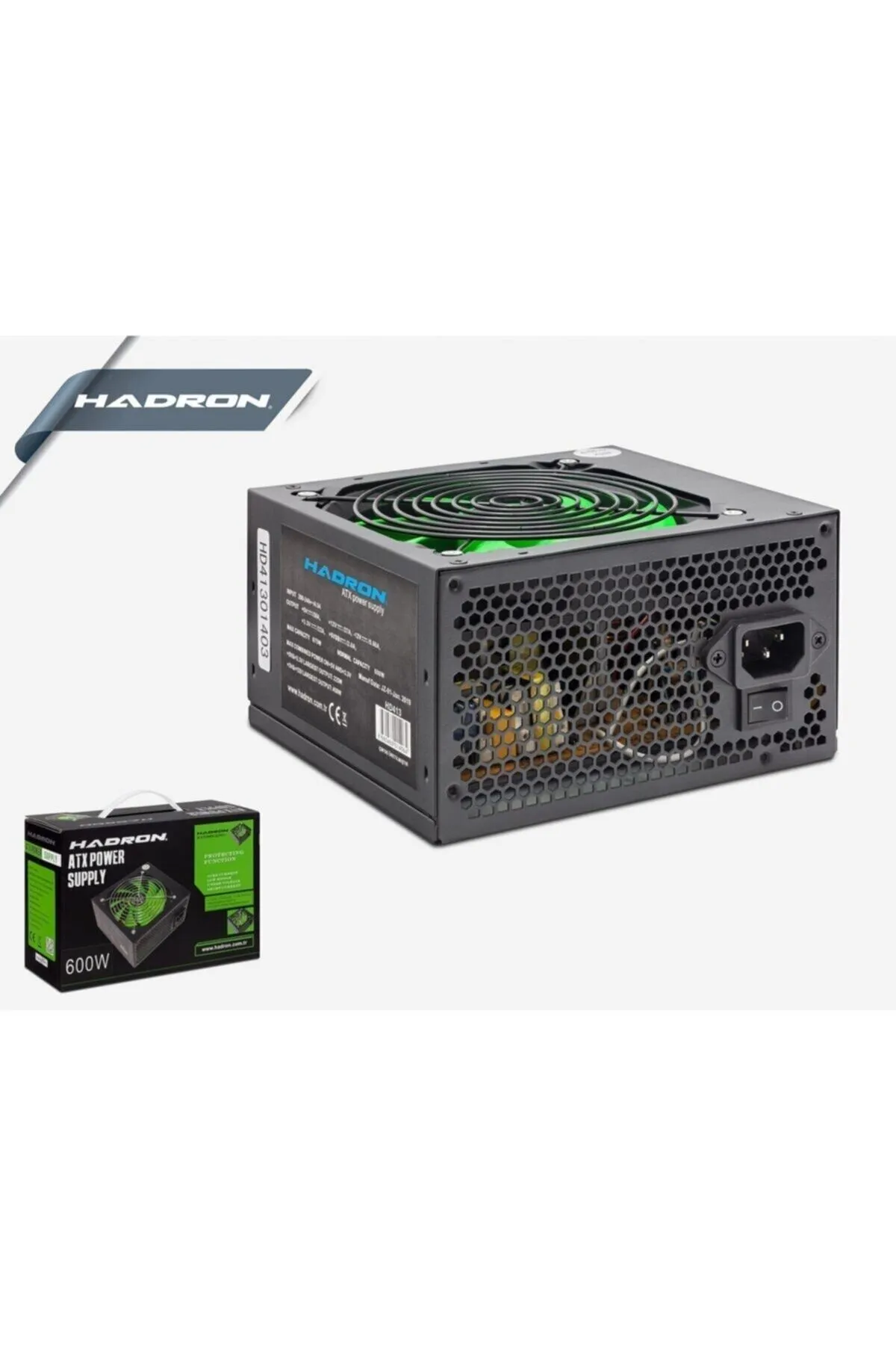 Hadron Hd413/10 Power Supply 600w Kutulu Power Supply Güç Kaynağı