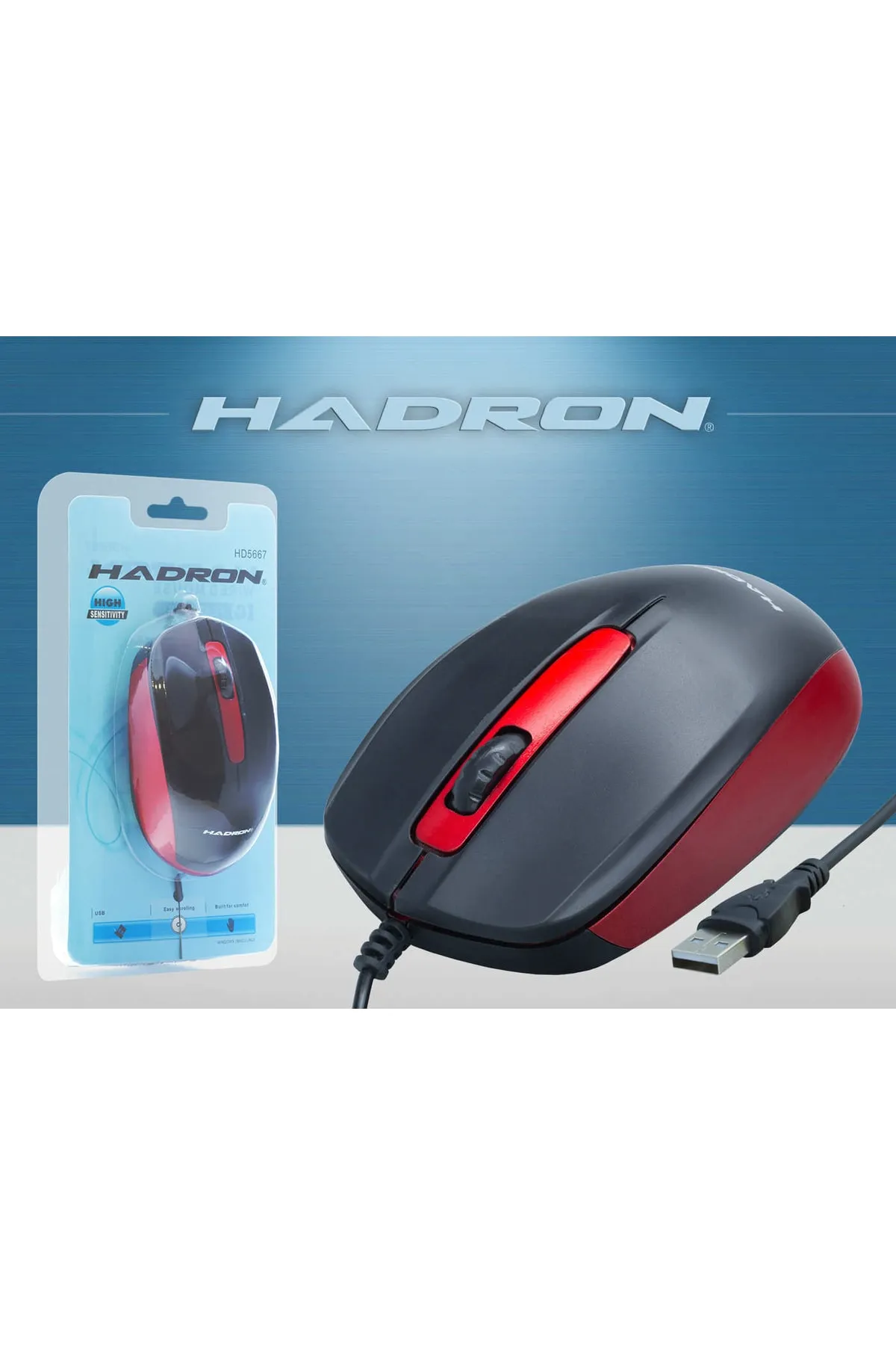 Hadron Hd5667 Usb Tak Çalıştır Ile Kolay Kurulum Mouse