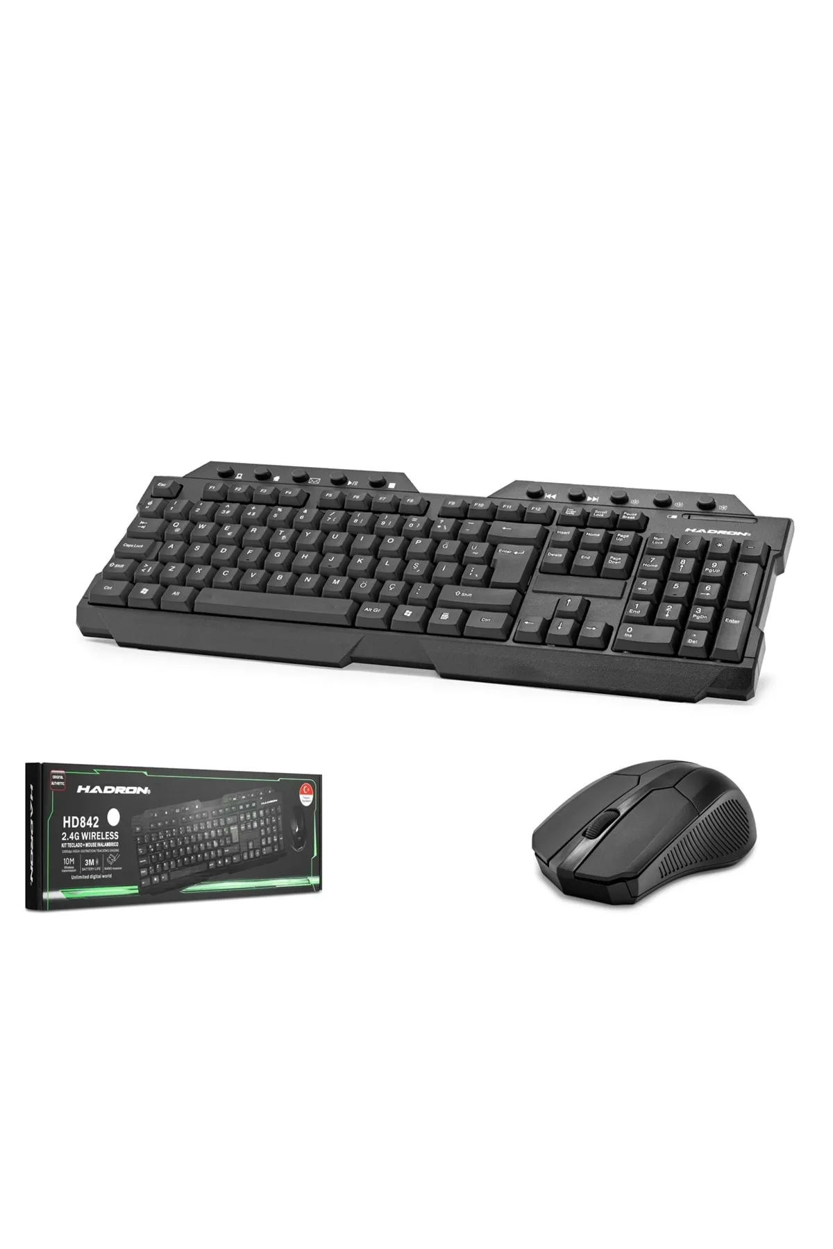 Hadron Hd842 Klavye & Mouse Set Wıreless Q