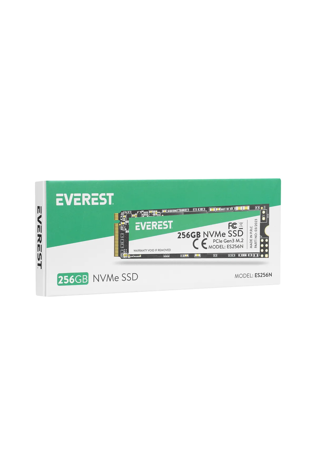 Everest Hdd Ssd M2 Nvme 256gb Es256 2500/1800mb/s 3d Nand Pcıe Gen3