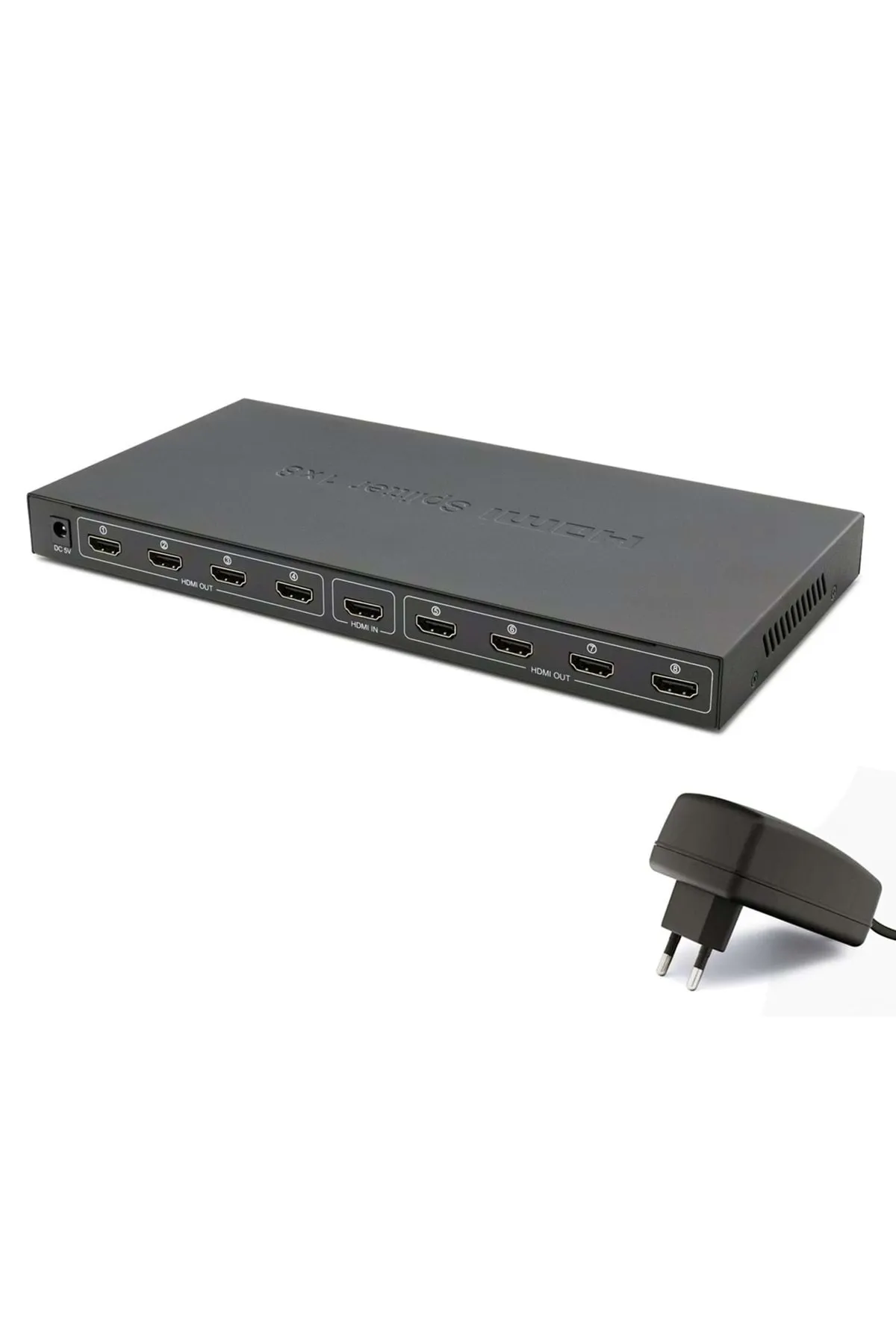 Genel Markalar HDMI SPLİTTER 1 GİRİŞ 8 ÇIKIŞ IRONSTAR IRH-08H