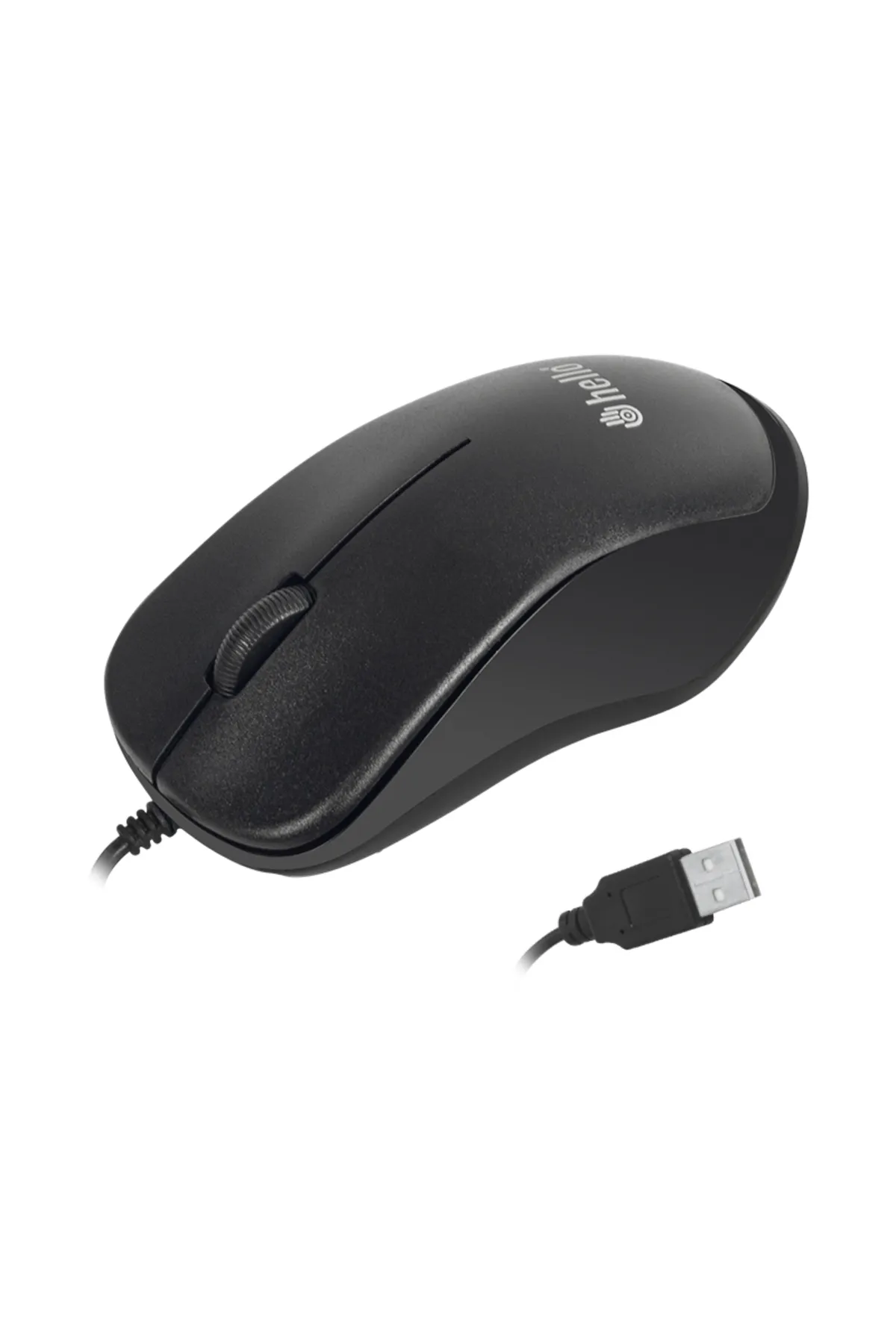 MCreative HELLO HL-38 1000 DPI KABLOLU OPTİK SİYAH MOUSE (4886)