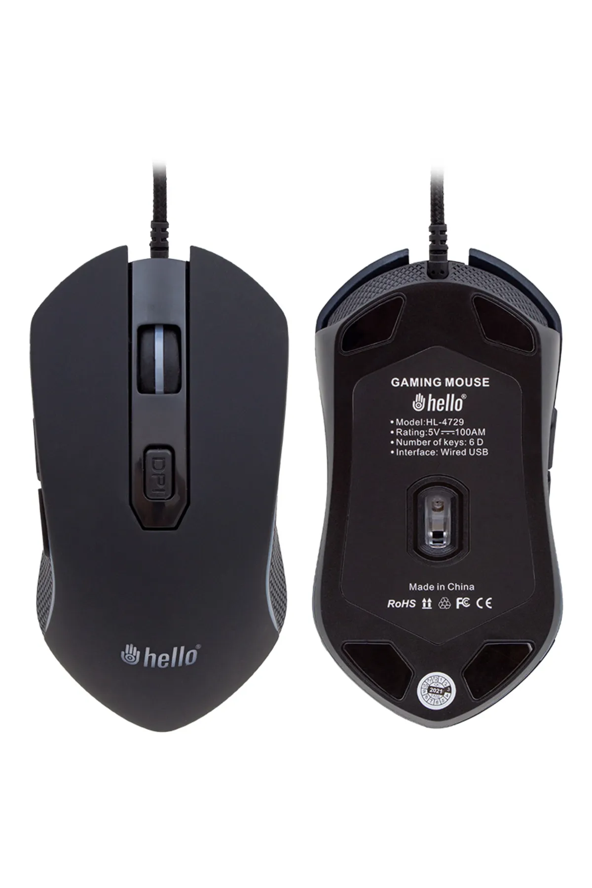 feifei HELLO HL-4729 KABLOLU OYUNCU GAMING MOUSE (4767) - AYS9702-1648