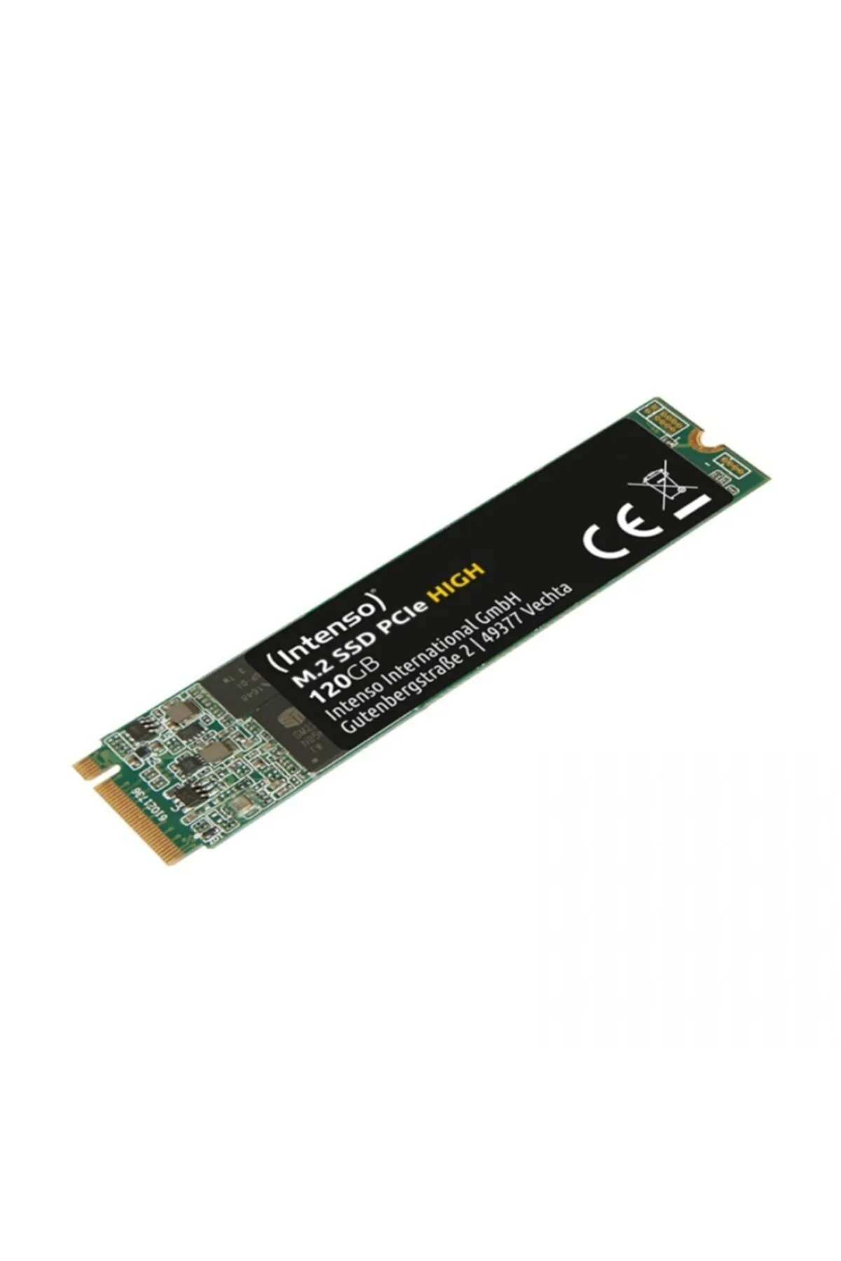 Intenso Hıgh 120gb 1700/800mb/s 4mm Nvme Pcıe M.2 Ssd 3834430 3d-nand