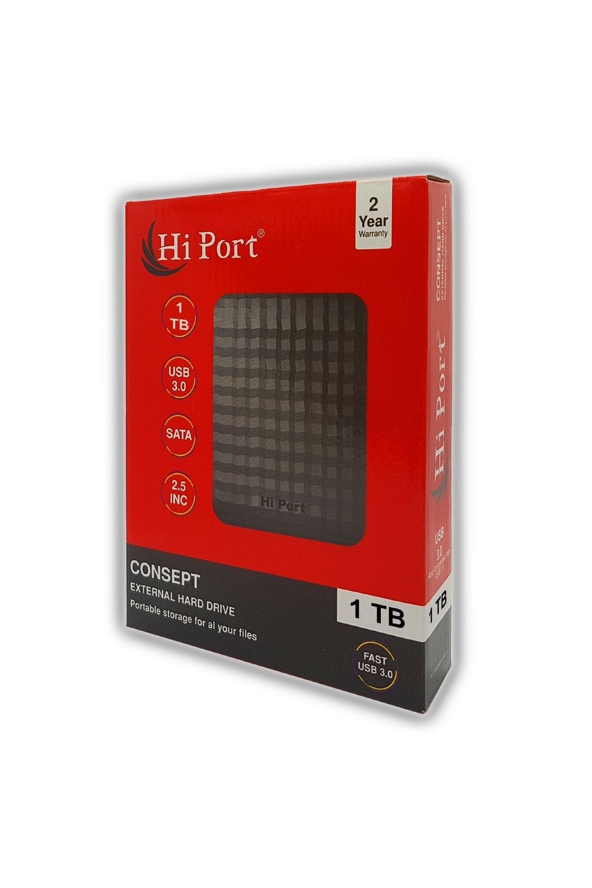 Genel Markalar Hi Port Consept 1 Tb 2.5" Usb 3.0 Harici Taşınabilir Disk