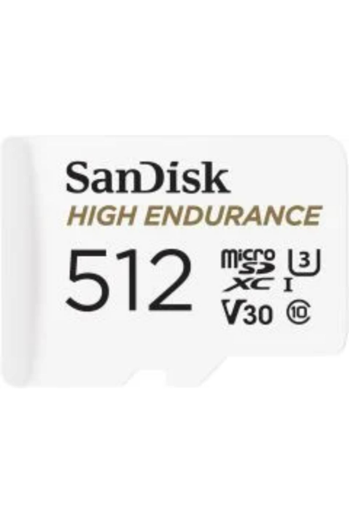 Sandisk High Endurance 512GB 100/40MB/s microSDXC C10 V30 Adaptörlü Hafıza Kartı SDSQQNR-512G-GN6IA