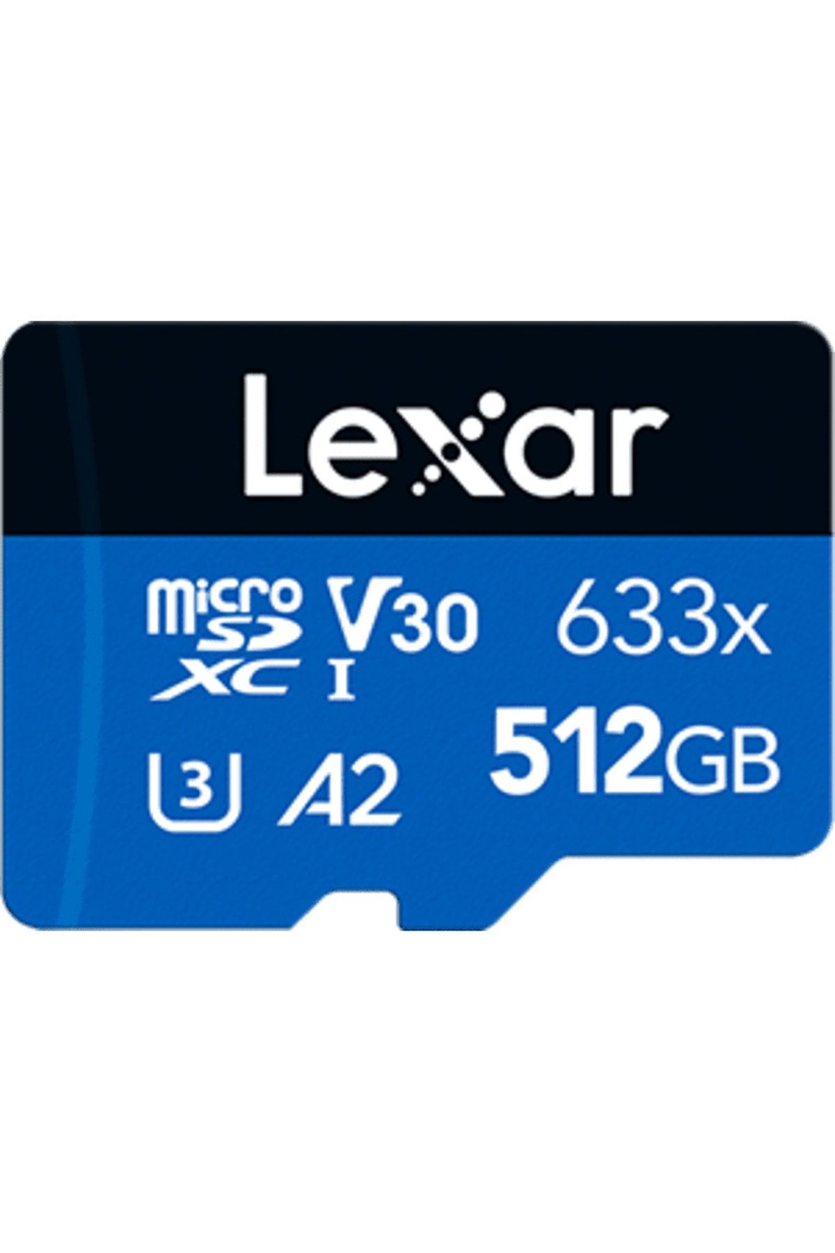 Lexar High-Performance 512GB 100MB/s Okuma 70MB/s Yazma MicroSD Kart