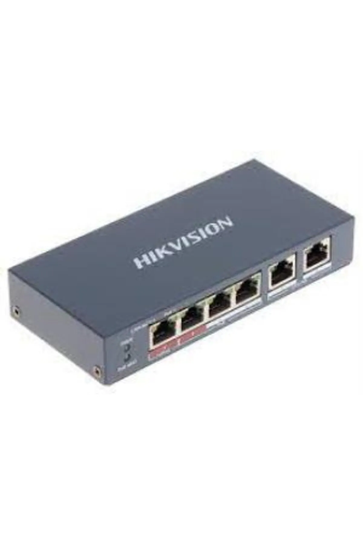 Nusrat Bilişim Hikvision DS-3E0106P-E-M 4 Portlu 10-100 Fast Ethernet Switch- 4 Port Poe 35W