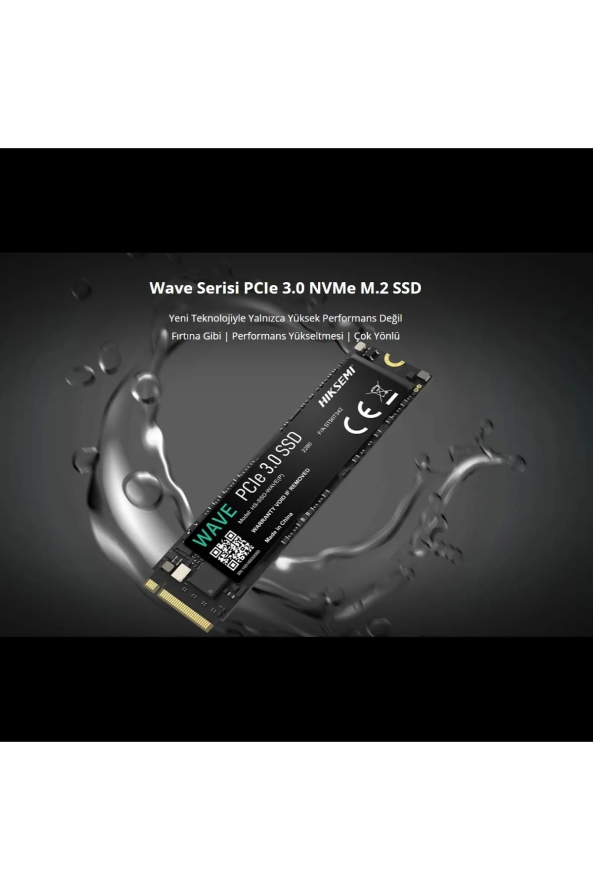 Hiksemi Hıksemı Hs-ssd-wave(p) 512g, 2500-1025mb/s, Gen3, Nvme Pcıe M.2 2280, 3d Nand, Ssd (by Hikvision)