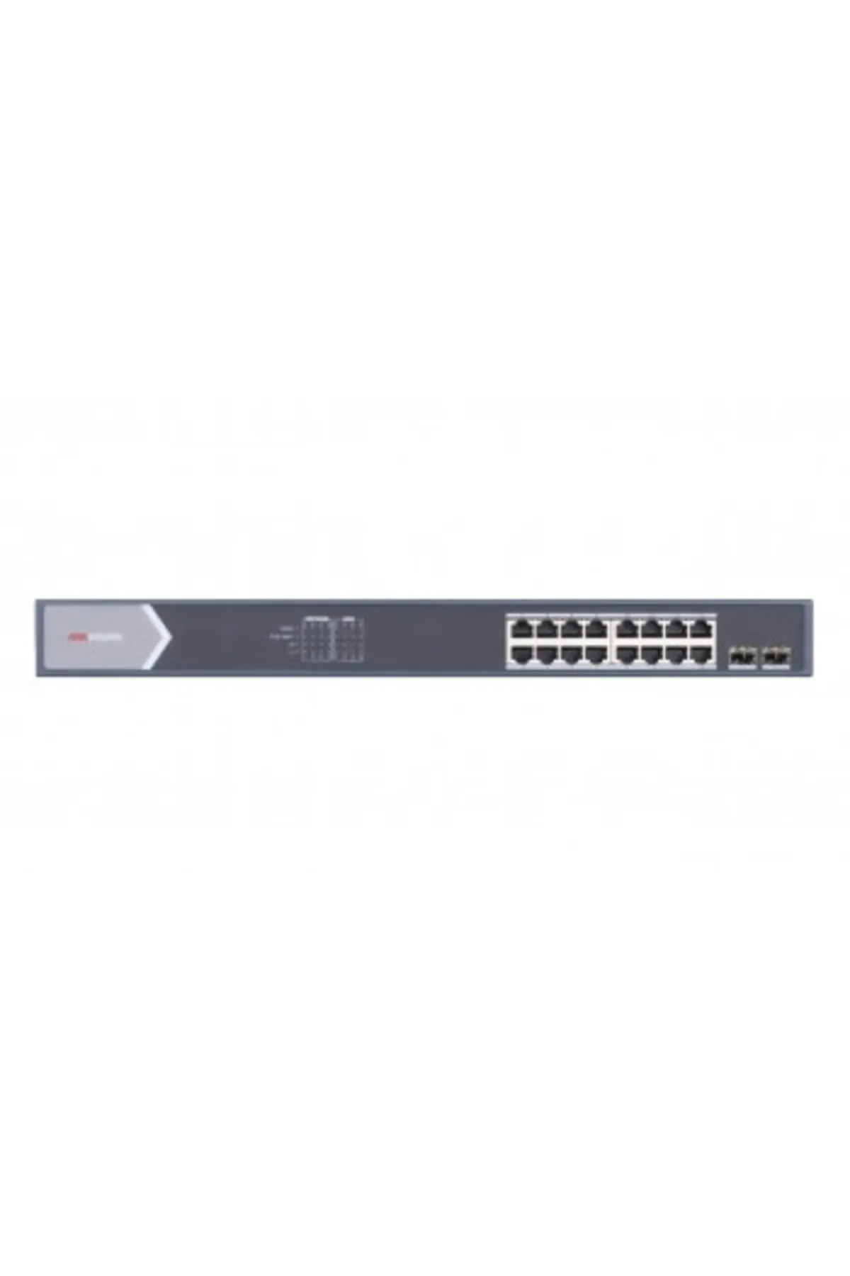 Hikvision Hıkvısıon Ds-3e0518p-e/m 16 Portlu Gigabit Switch - 16 Port Poe (125W)