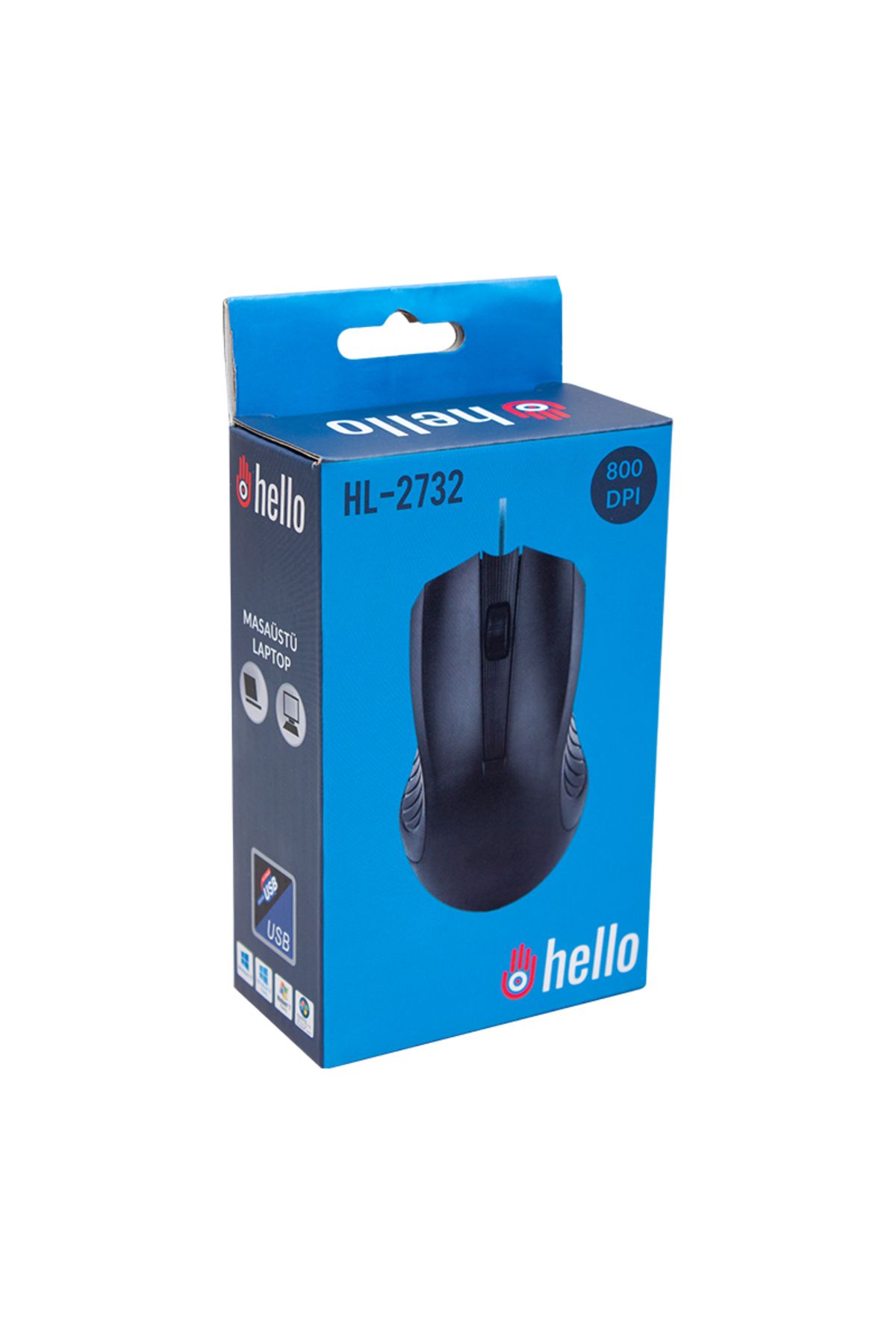 Epatim Hl-2732 Usb Kablolu Siyah 800 Dpi Mouse