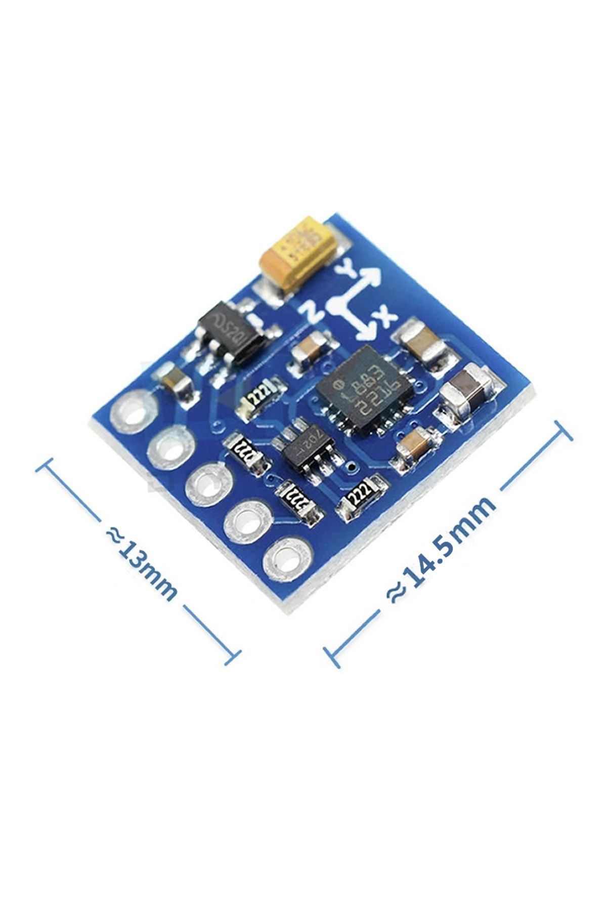 Genel Markalar Hmc5883 Gy-271 Üç Eksenli Gyro Sensör Modülü 3v-5v Manyetometre Manyetik Alan Ölçme 3 Axis Pusula