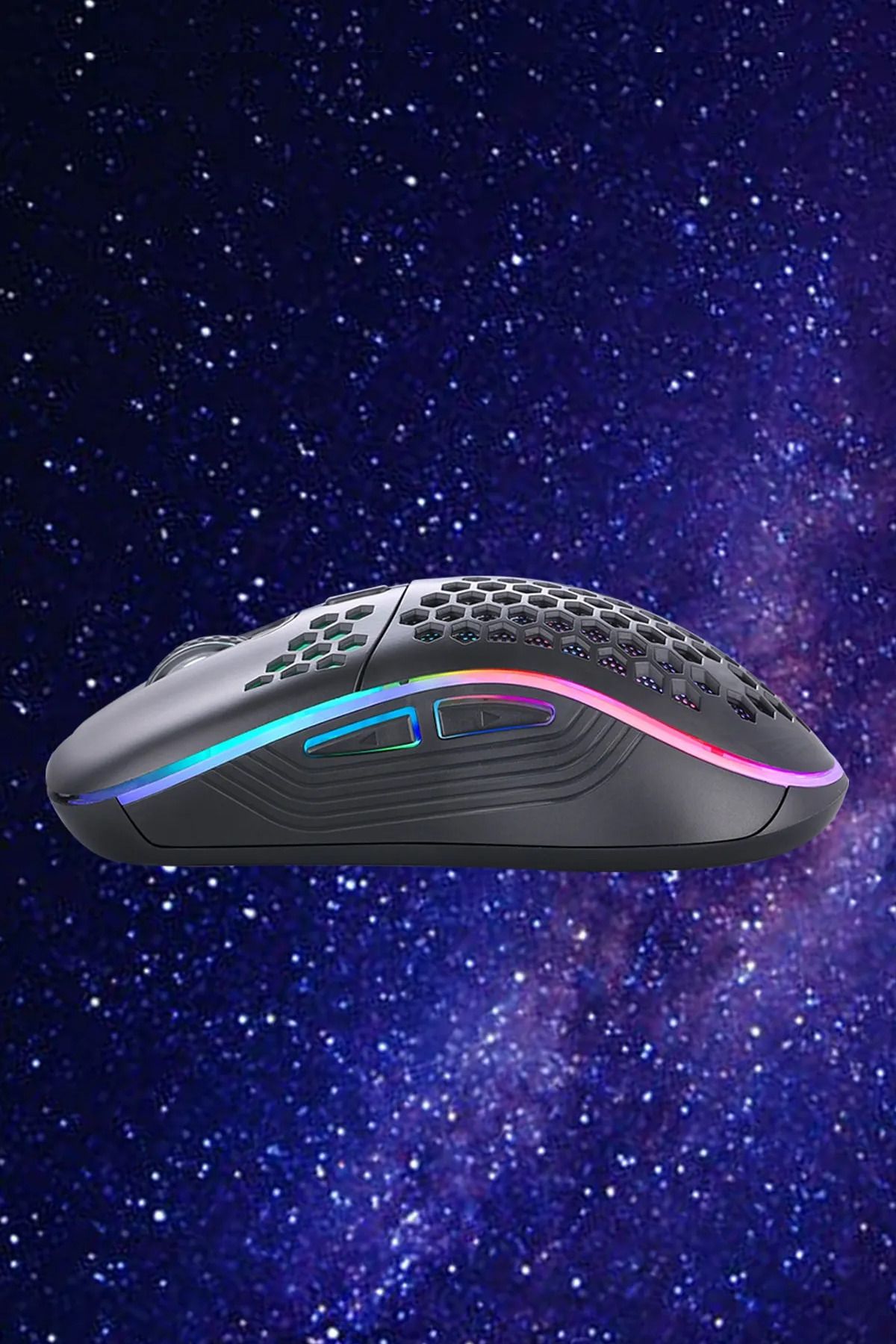 FiyakArt Honeycomb Rgb 6400dpi Kablolu Optik Oyuncu Mouse Ergonomik Design