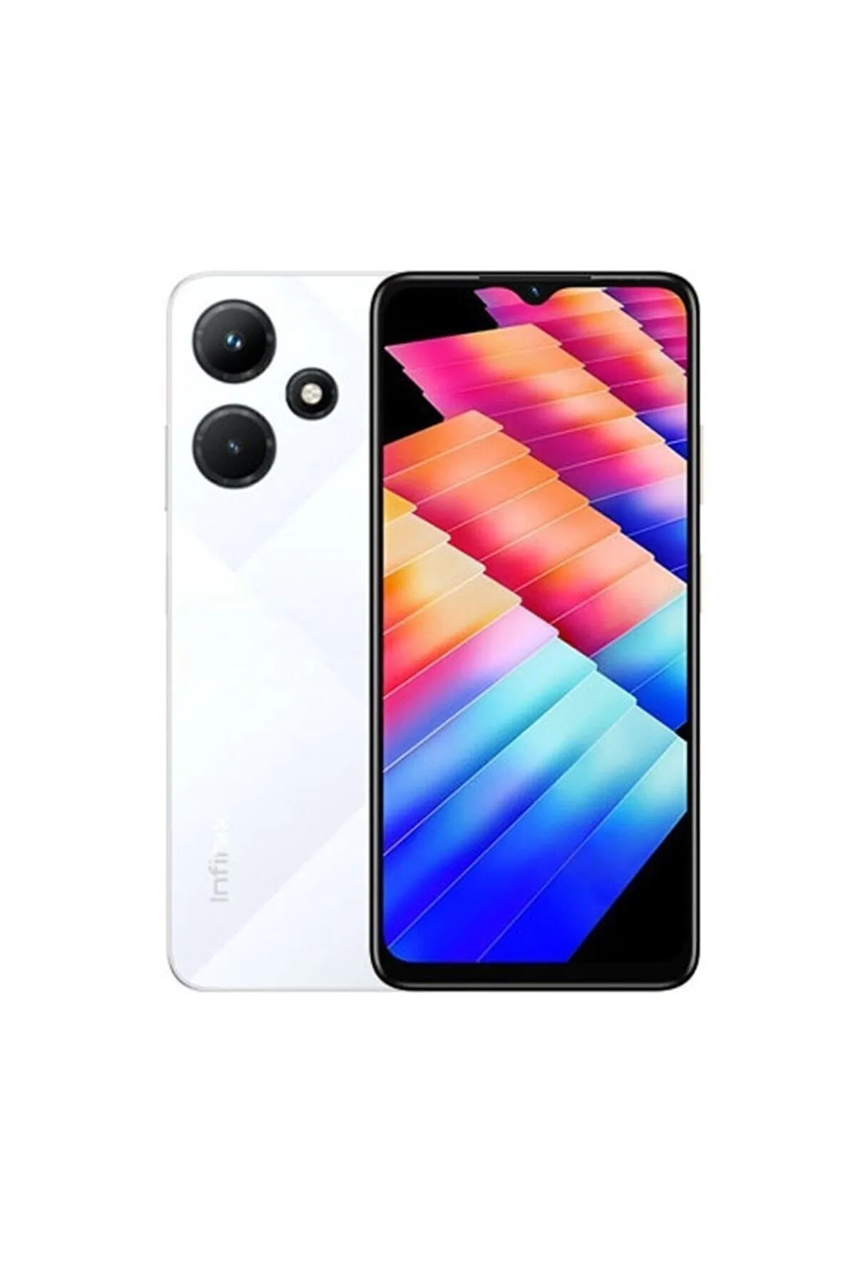 Infinix Hot 30i X669c 4gb Ram 4gb Sanal Ram 128gb Beyaz ( Türkiye Garantili)