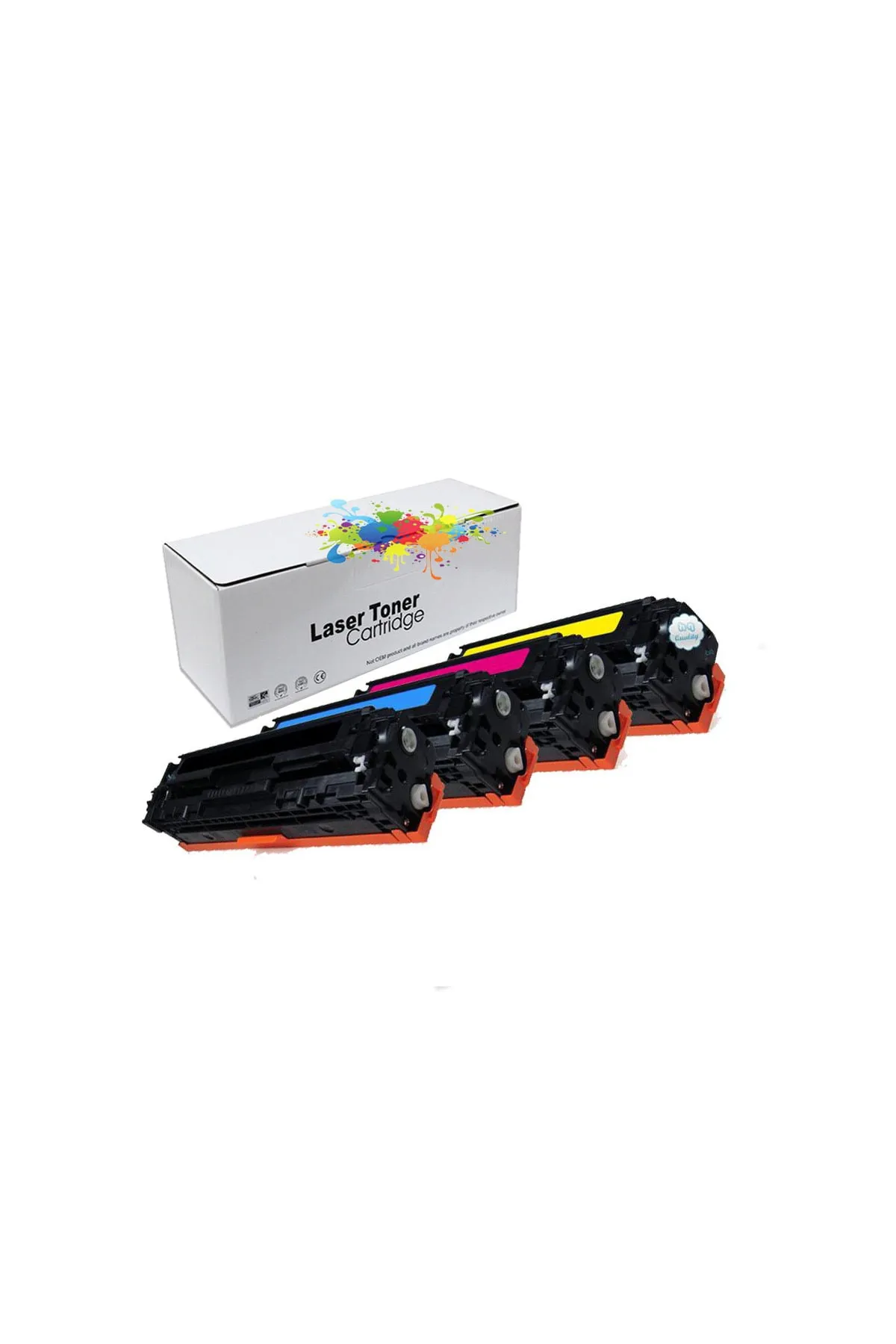 Proprint Hp 203a-cf540a-41a-42a-43a|hp Color Laserjet Pro M254nw-t6b59a-m254dw-t6b60a Cmyk Muadil Toner Seti