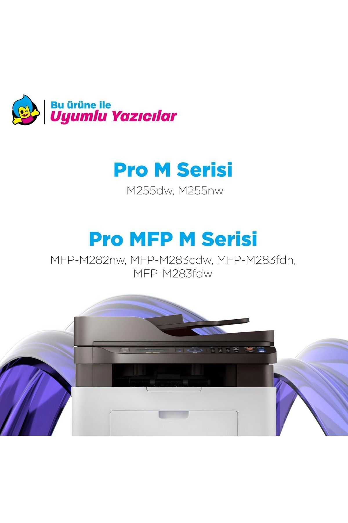 tonermax Hp 207X - W2213X Muadil Toner Kırmızı- Çipli / Hp Color LaserJet Pro M255dw / M255nw /M282nw /M283cd