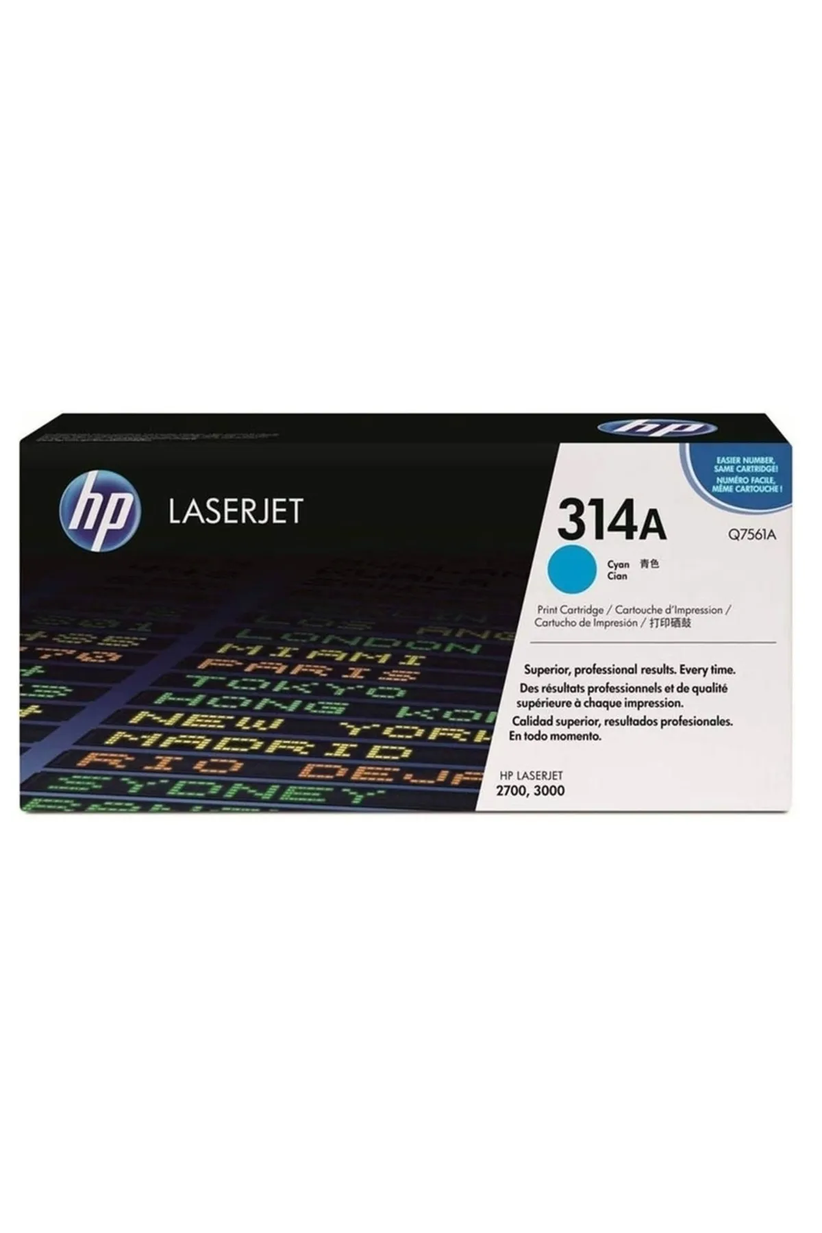 Brother Hp 314A-Q7561A Mavi  Toner