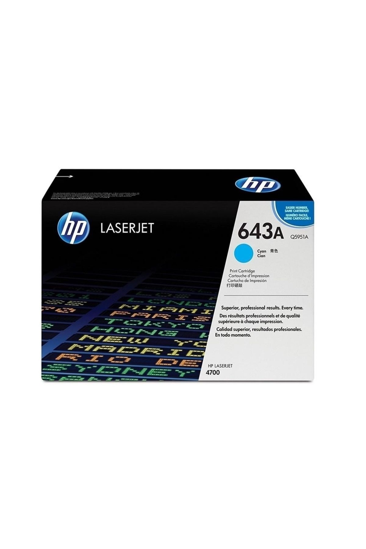 Brother Hp 643A-Q5951A  Mavi Toner