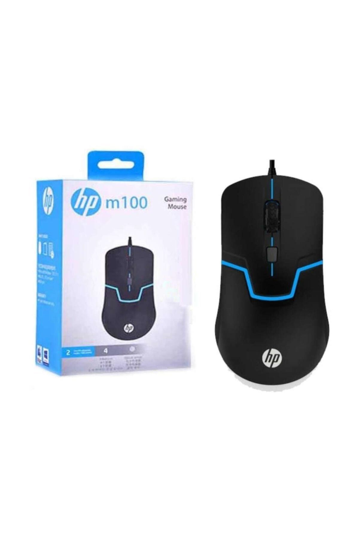 HavuzElektronik Hp M100 Işıklı Mouse Kablolu Gaming Oyuncu Gamer Dpi Usb Giriş